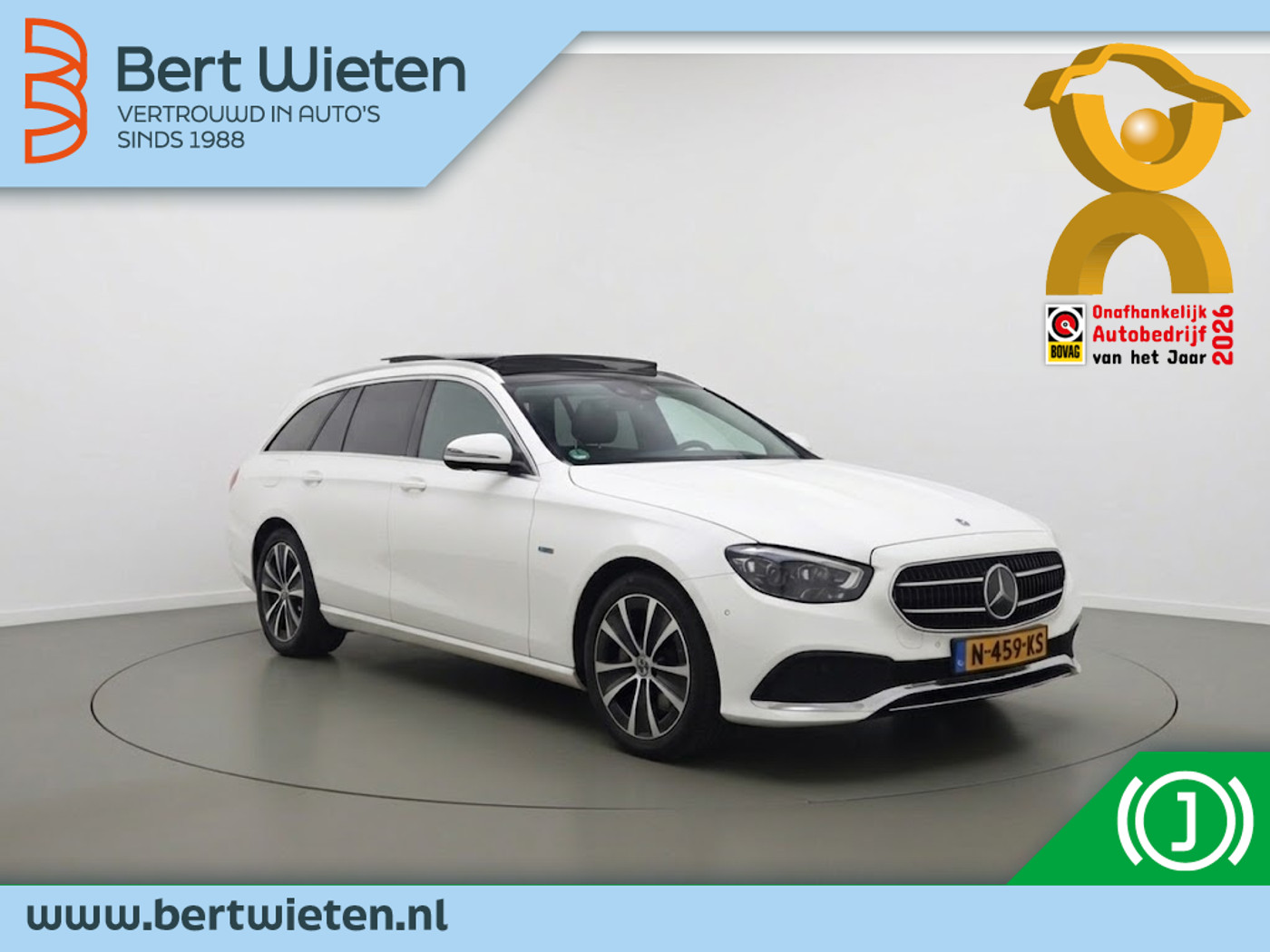 Mercedes-Benz E 300 E 300 AMG | Plug in Hybride | Stoelverwarming | Trekhaak | Panoram 2020 - voorkant