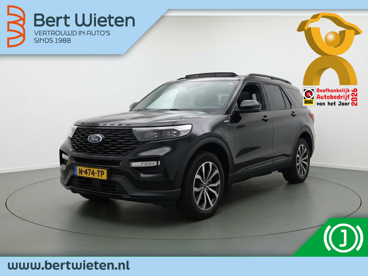 Ford Explorer 3.0 V6 EcoBoost PHEV ST-Line 2022 - voorkant