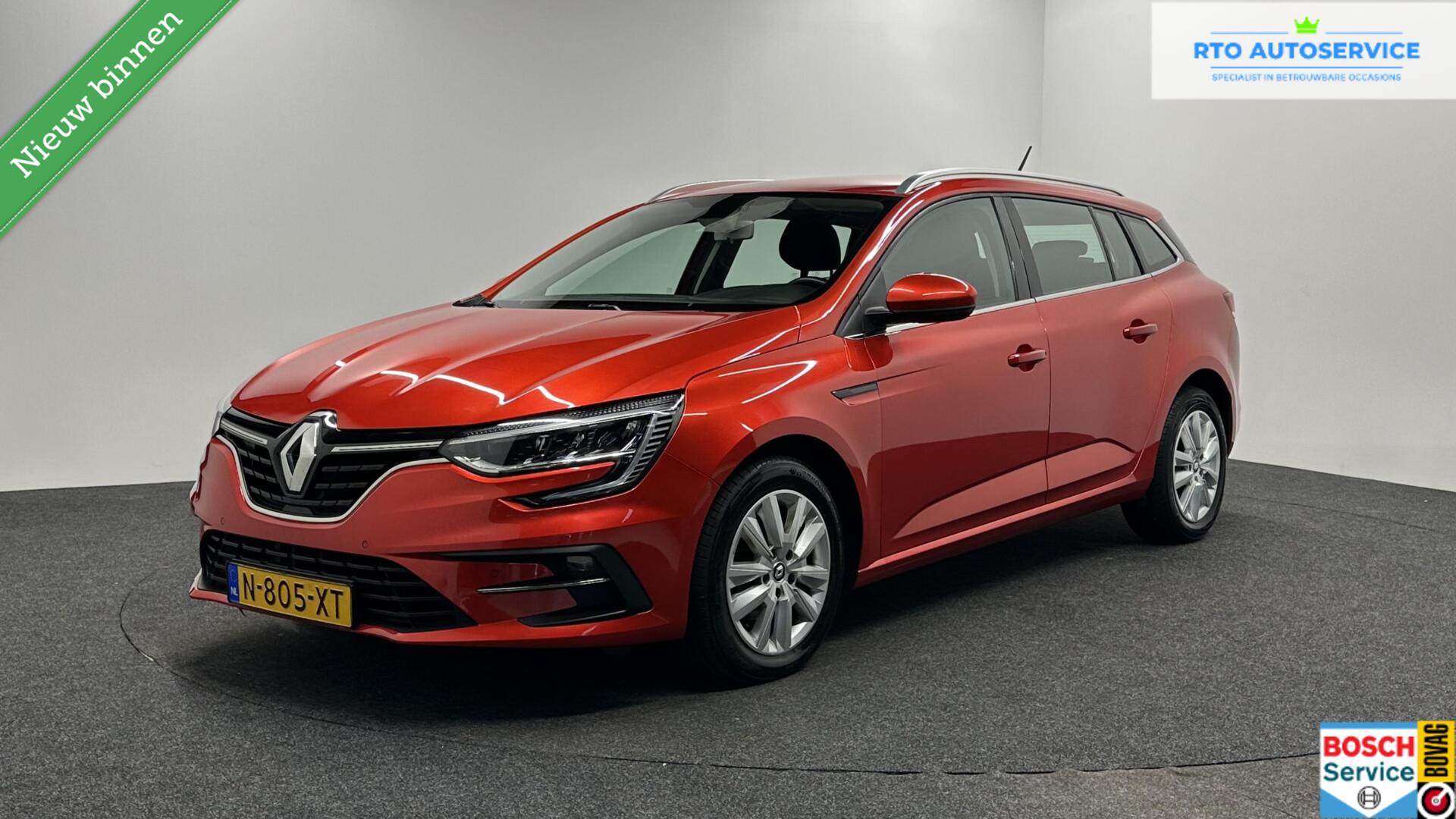 Renault Mégane Estate 1.3 TCe Business Zen NAVI TREKHAAK DAB CARPLAY. 2022 - voorkant