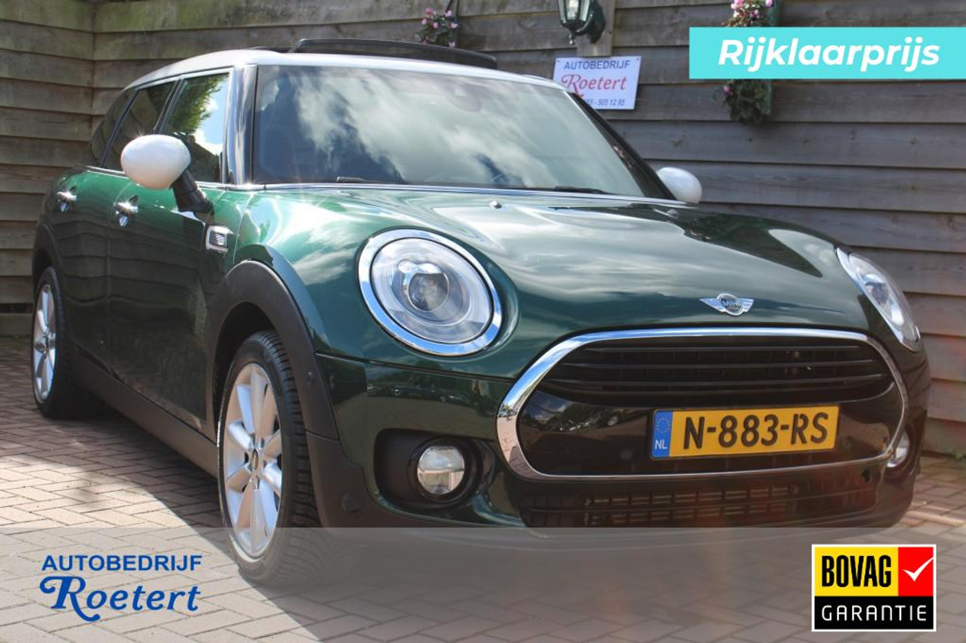Mini Clubman Cooper 1.5 136pk Cooper Serious Business automaat pano/ECC/cruise/navi 2016 - voorkant