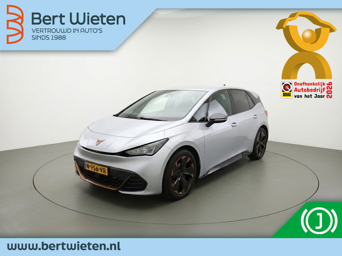 Cupra Born Adrenaline One 62 kWh | Geen import | Adep cruise | Stoelverwarming 2021 - voorkant