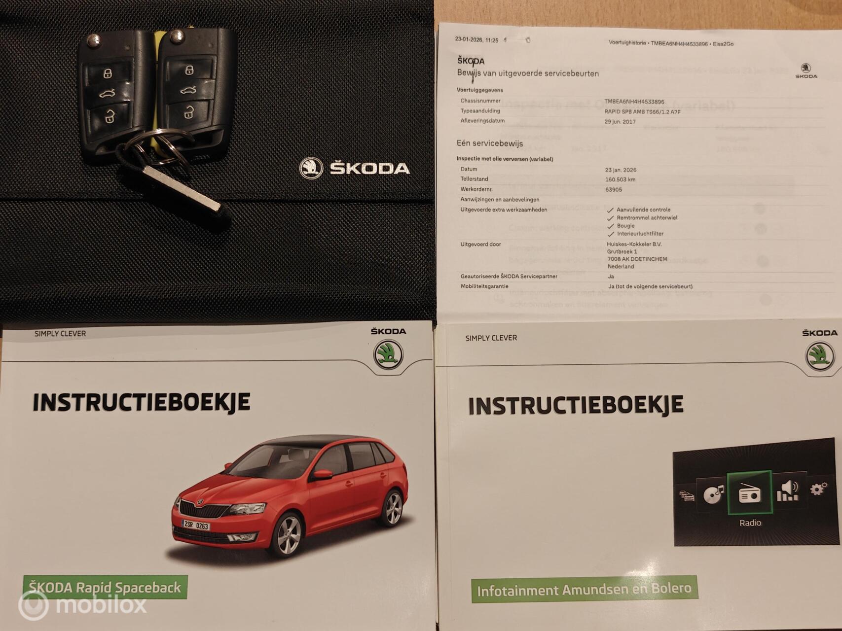 Foto van Skoda Rapid