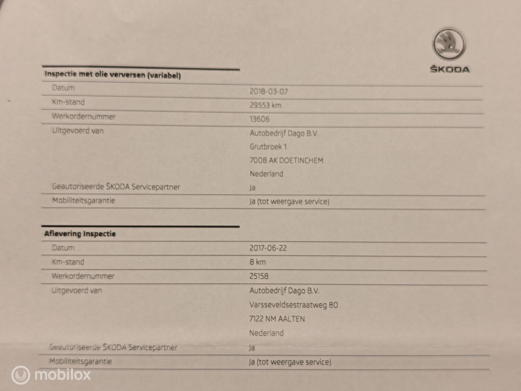 Foto van Skoda Rapid