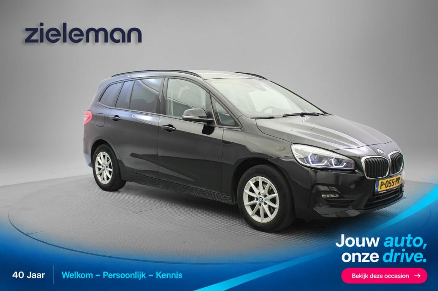 BMW 216i Gran Tourer 216i Business Edition 7 Persoons - Navi, Clima, Trekhaak, Headup Display 2022 - voorkant