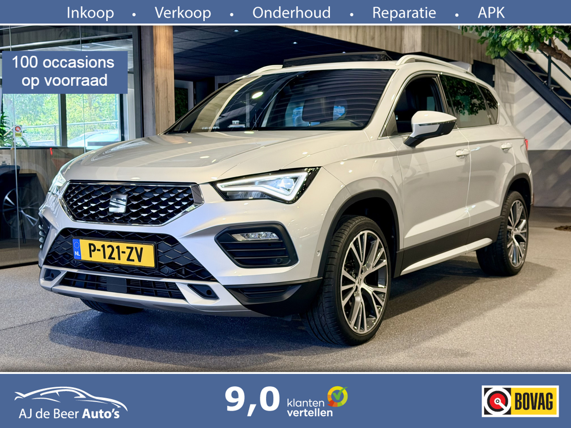 Seat Seat Ateca 1.5 TSI Xperience Business Intense 2022 - voorkant