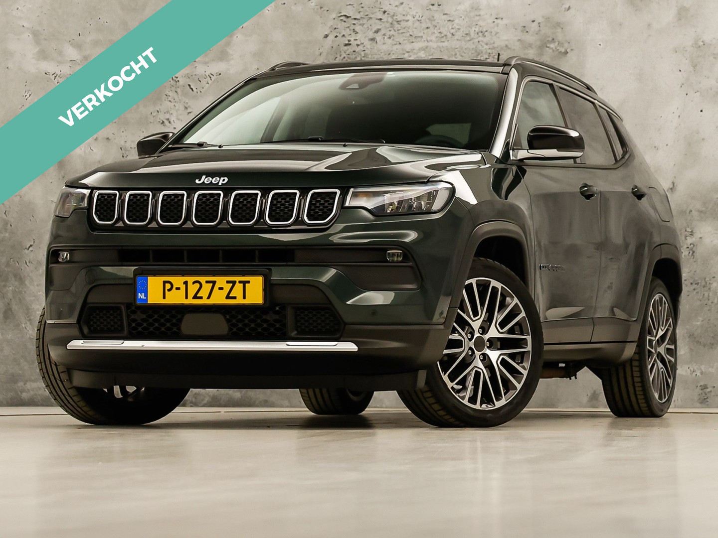 Jeep Compass 4xe 190 Plug-in Hybrid Electric Night Eagle. 2022 - voorkant