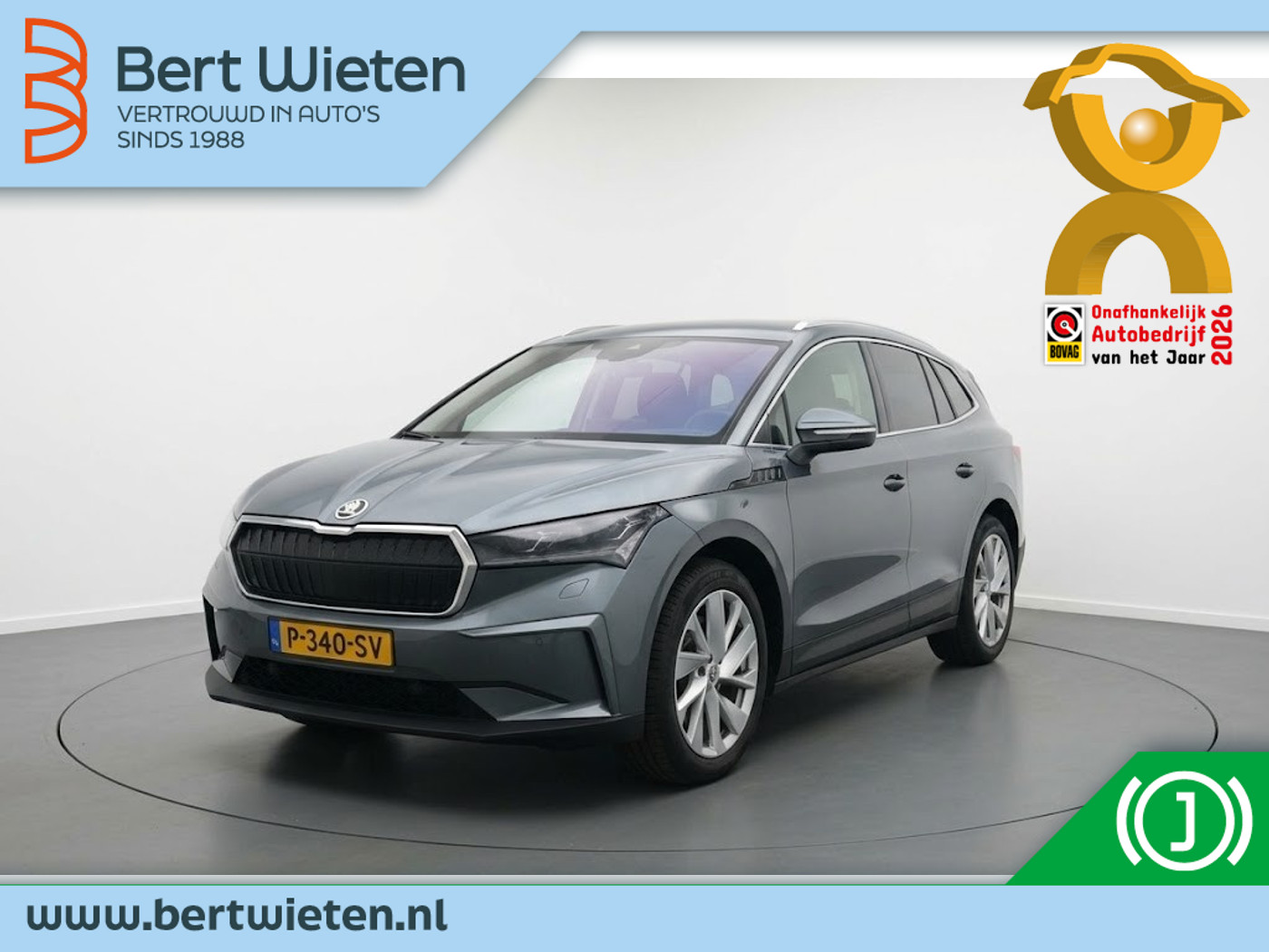 Skoda Enyaq 80 80 2022 - voorkant