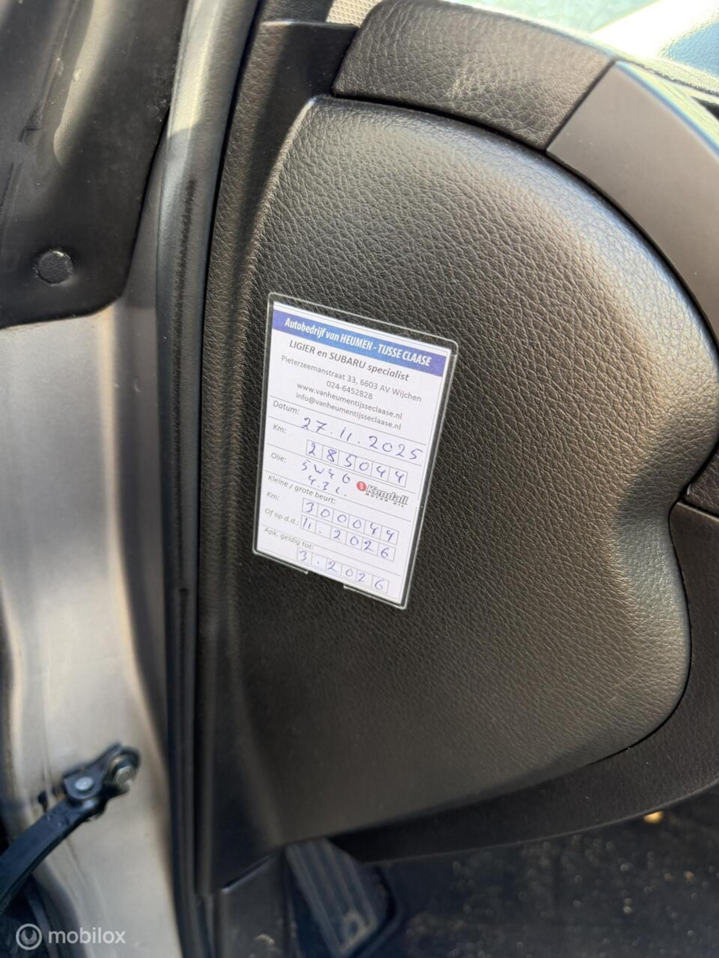 Foto van Subaru Legacy