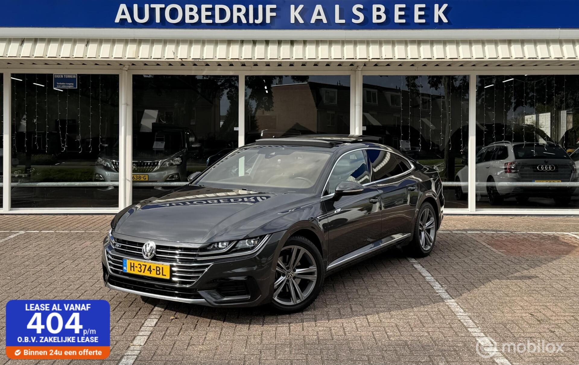 Volkswagen Arteon 2.0 TSI Business R Exclusive|Pano|Massage|Lane assist|Elektrische kofferklep|Virtual Dashboard|Sfeerverlichting| 2020 - voorkant