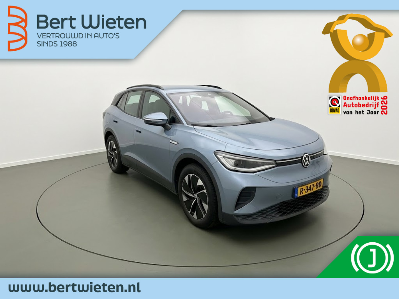 Volkswagen Id.4 Pro 128 KW Pro 77 kWh | Geen import | Adap cruise | Parkeersensoren 2022 - voorkant