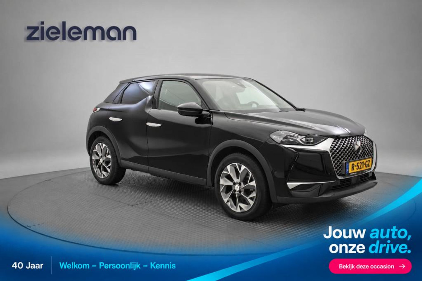 DS Ds3 Crossback E-Tense So Chic 50 kWh - Carplay, Camera, Cruise, Leer, Headup Display 2020 - voorkant