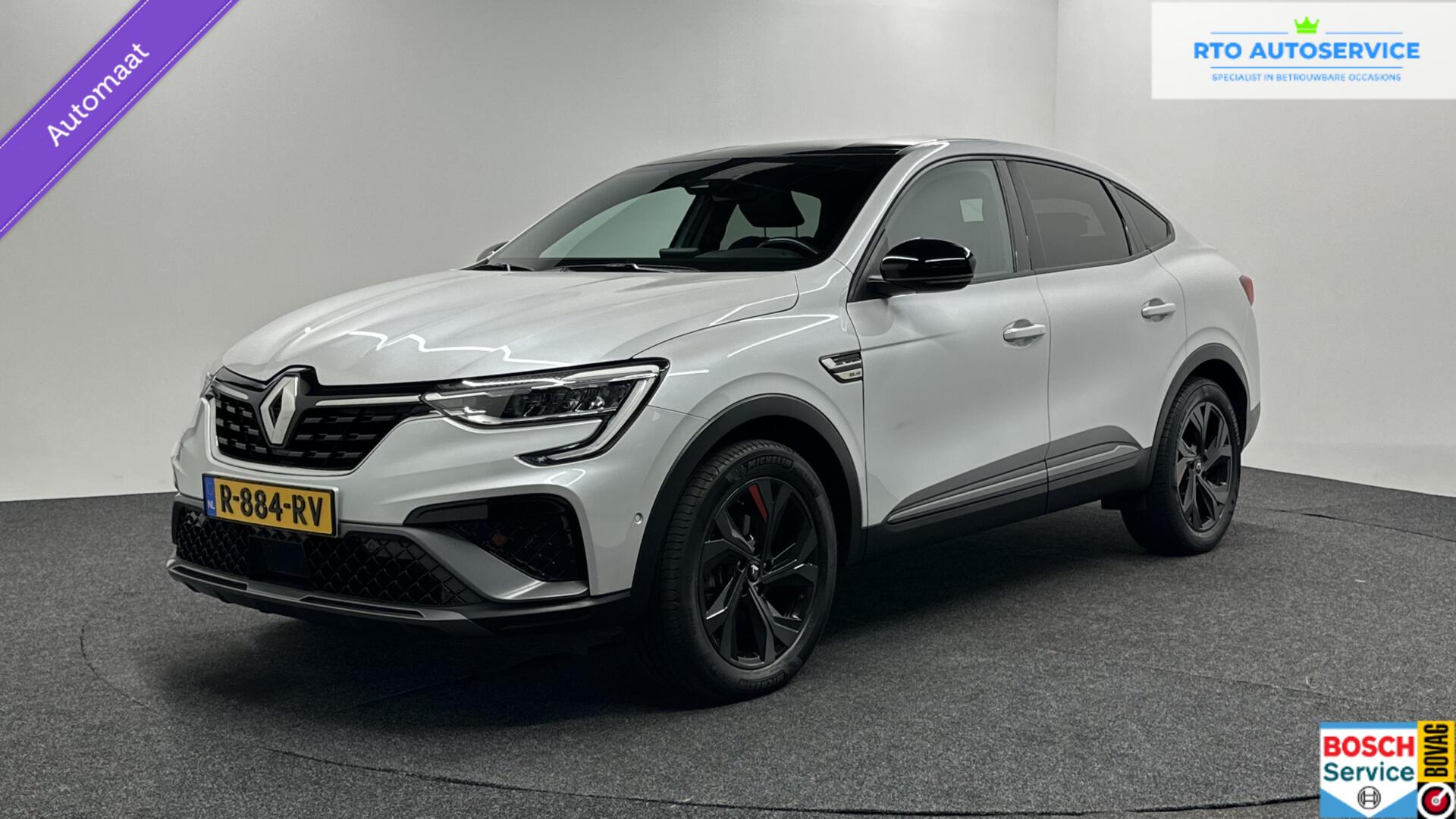 Renault Arkana E-tech 1.6 E-Tech Hybrid 145 R.S. Line LEER CARPLAY CAMERA NAVI ADAPTIEF CRUISE. 2022 - voorkant