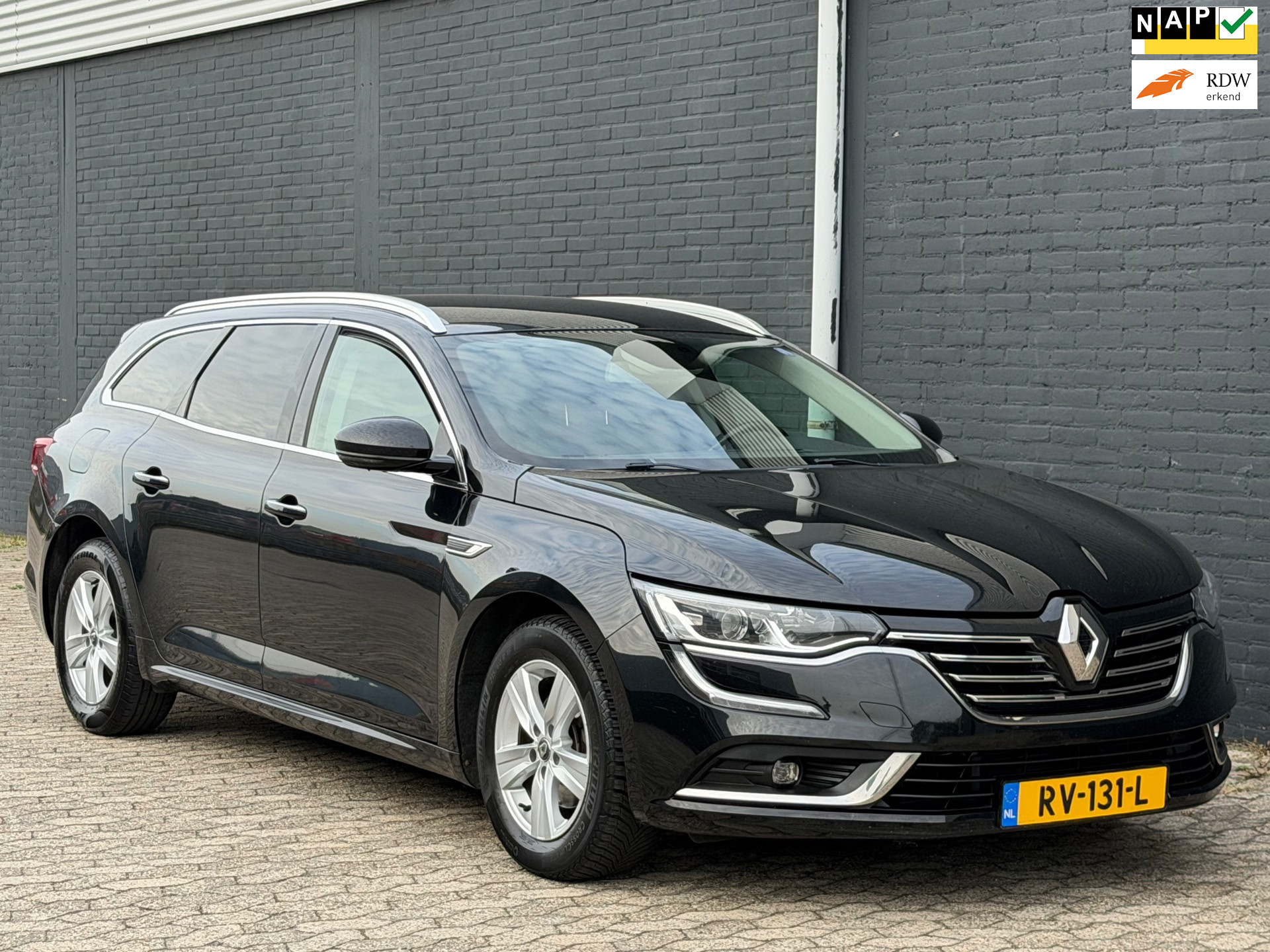 Renault Talisman 1.6 TCe Zen NAVI CLIMA CRUISE PDC AUTOMAAT 2018 - voorkant