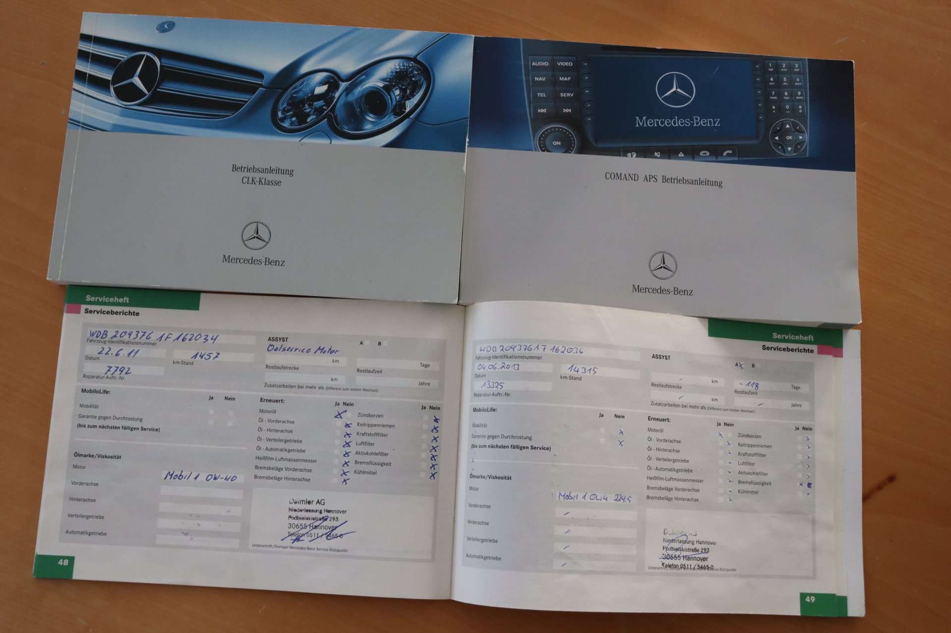 Foto van Mercedes-Benz CLK 55 AMG