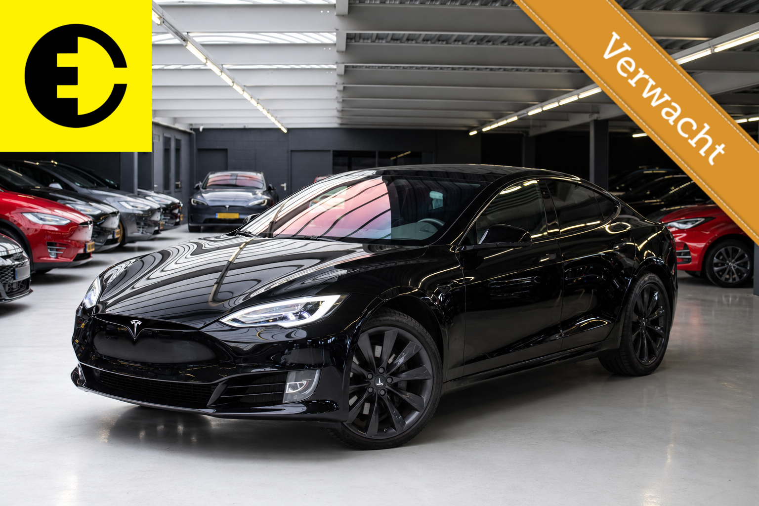 Tesla Model S 100D | Pano | Stoelverwarming | Stoelverwarming 2018 - voorkant