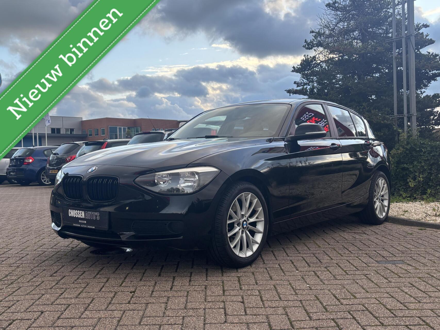 BMW 116i 116i Business, Airco, Navi, Stoelverwarming. 2014 - voorkant