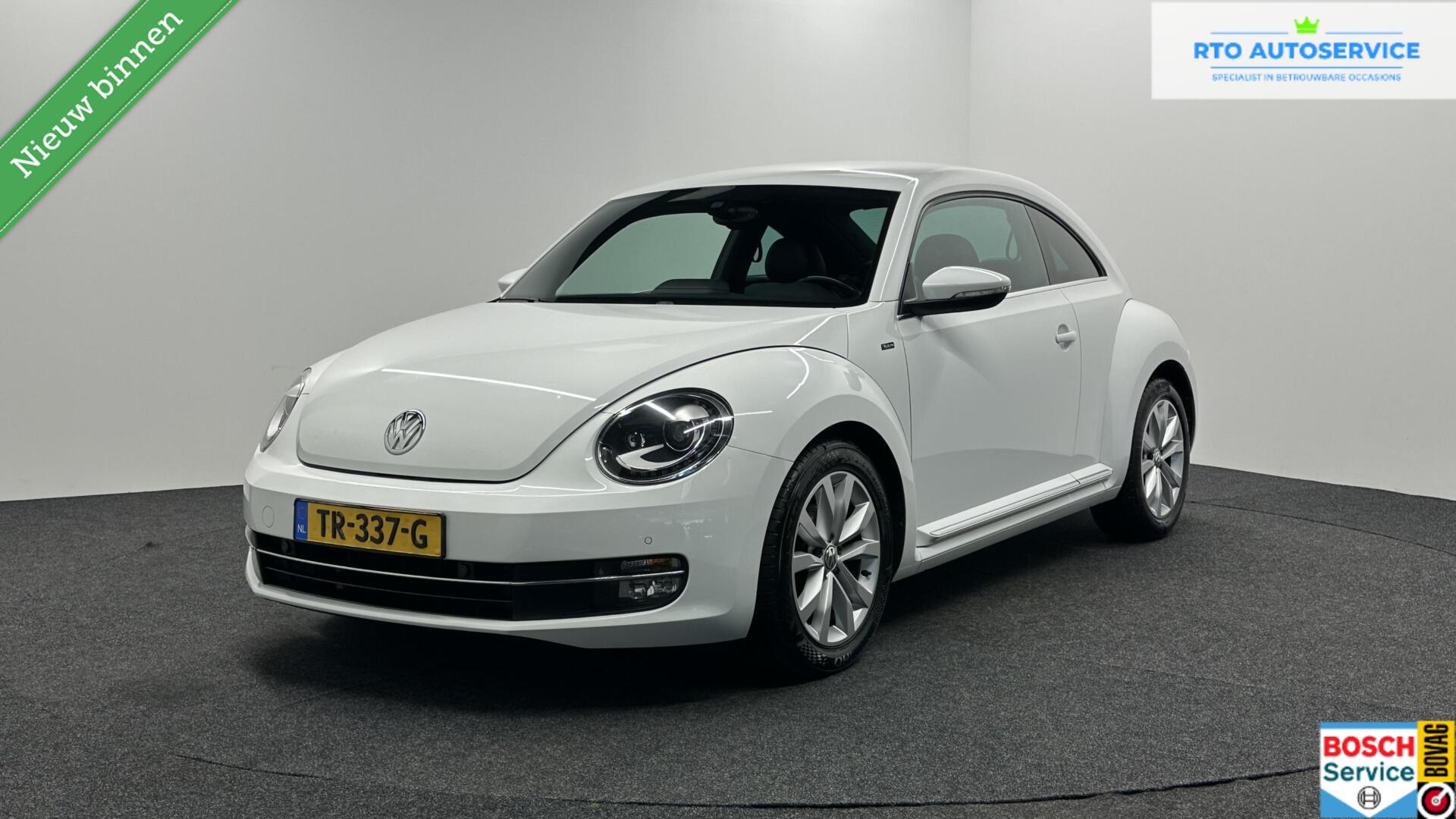 Volkswagen Beetle 1.2 TSI Exclusive Series LEER NAVI CRUISE LM STOELVERWARMING. 2016 - voorkant