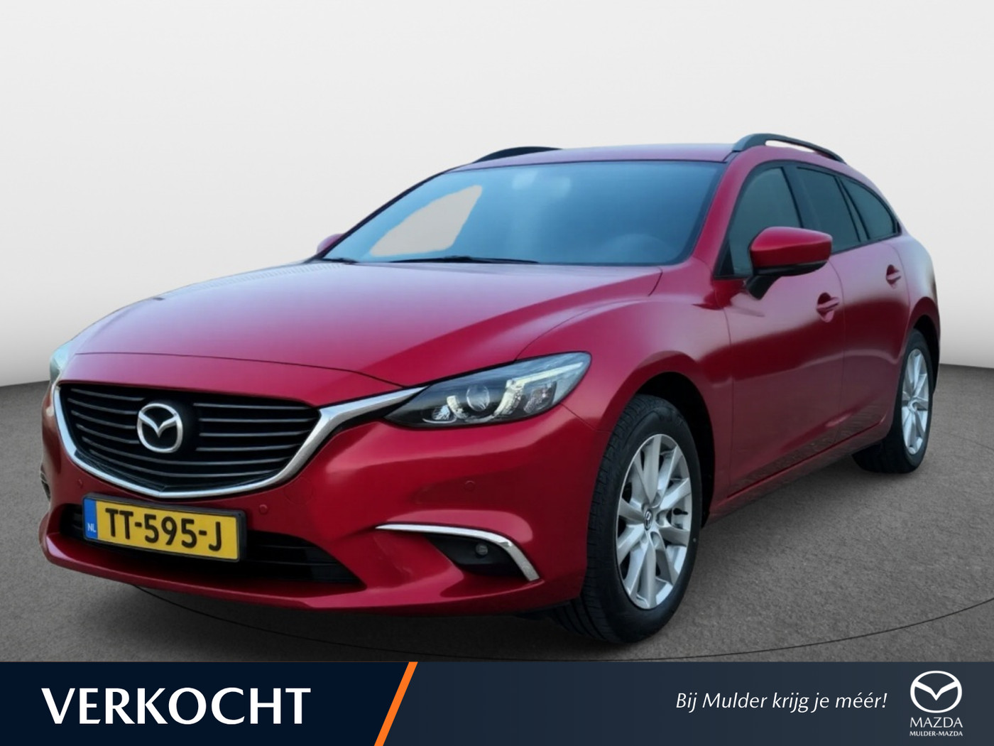 Mazda Mazda6 2.0 SAG 165 Drive Aut. | Leder | Bose audio | Stoelverwarming 2018 - voorkant