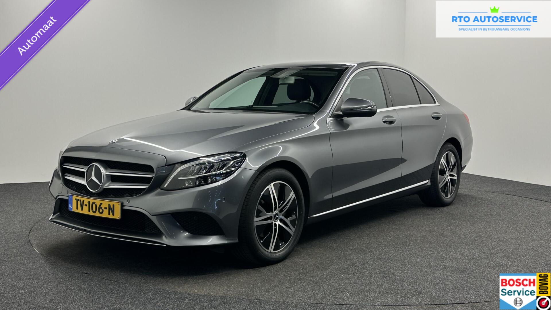 Mercedes-Benz C 160 160 Advantage Pack NAVI CAMERA CRAPLAY 37000 KM CRUISE. 2018 - voorkant