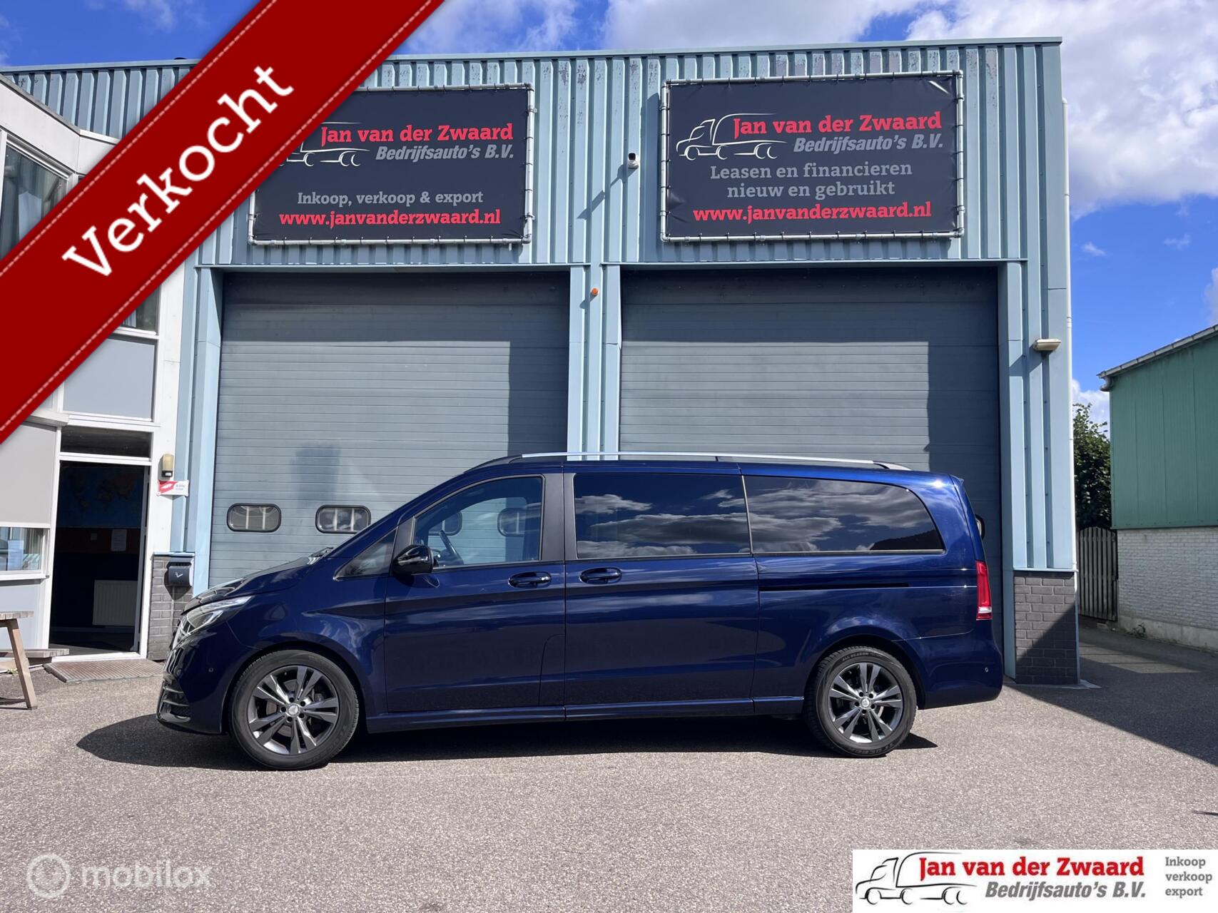 Mercedes-Benz V-klasse 250 D XXL Avantgarde edition AMG Elektrische deuren Ledere bekleding 2019 - voorkant