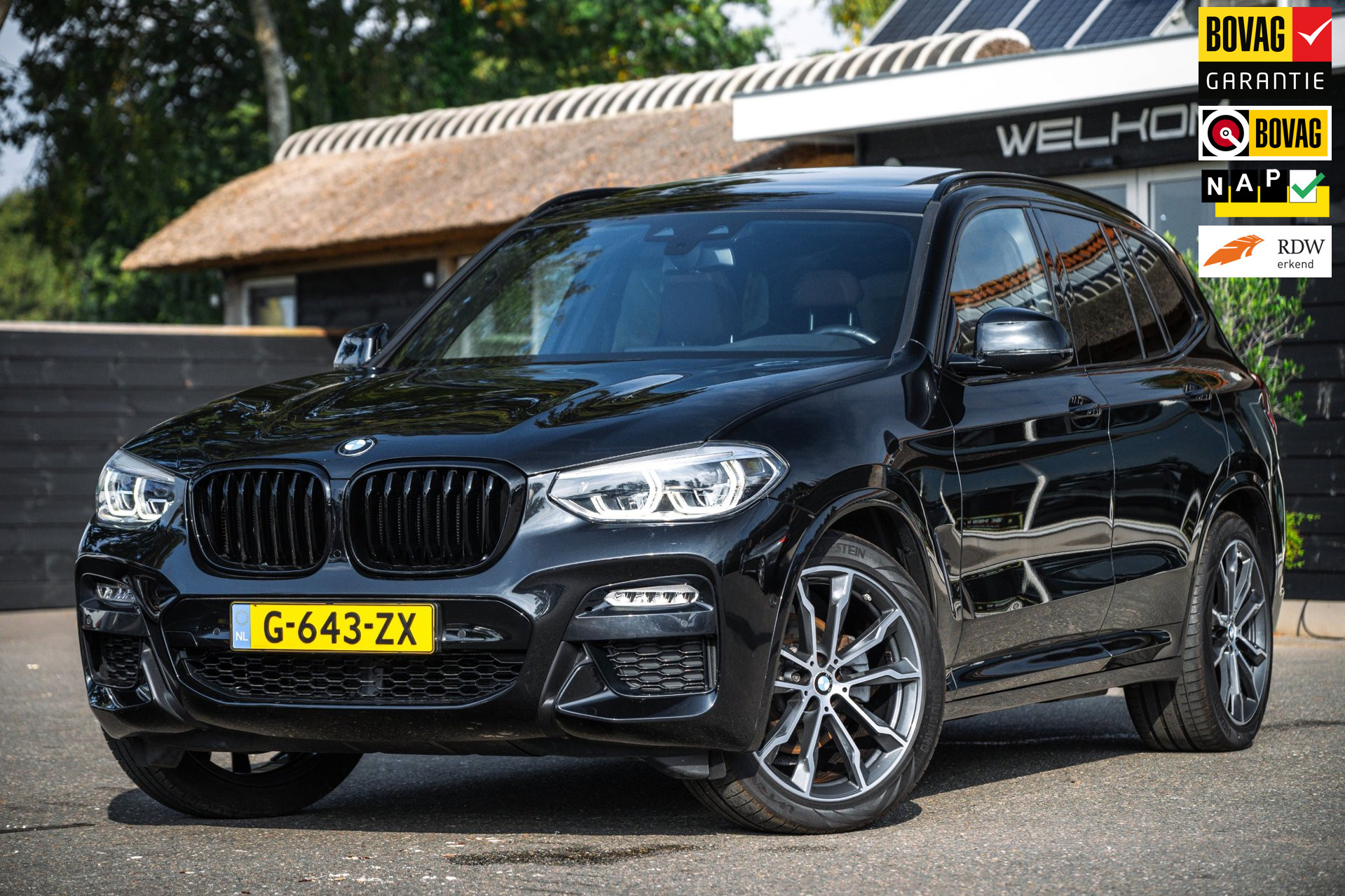 BMW X3 Sdrive20i SDrive20i High Executive M-Sport I Panoramadak I Adaptive Led I Mokka Leder I Sportstoelen I BTW 2020 - voorkant