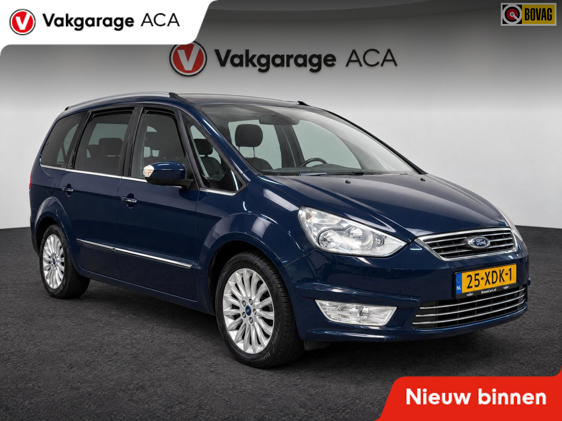 Ford Galaxy 1.6 SCTi Titanium // 7-PERSOONS // CLIMA // LEDER // TREKHAAK // PDC // NAVI // 2012 - voorkant