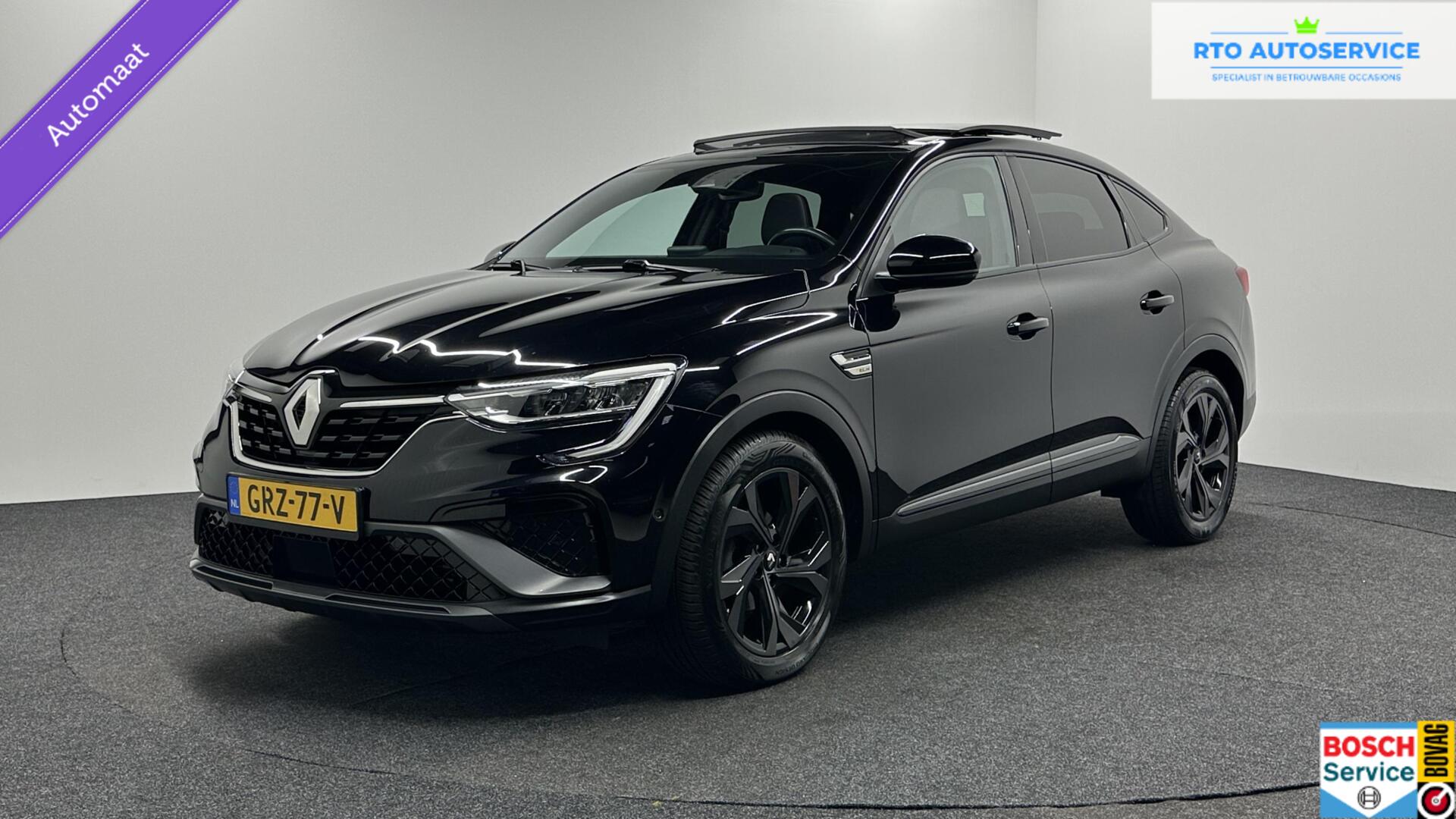 Renault Arkana 1.3 TCe 140 R.S Line PANO TREKHAAK LEER CAMERA CARPLAY NAVI. 2023 - voorkant