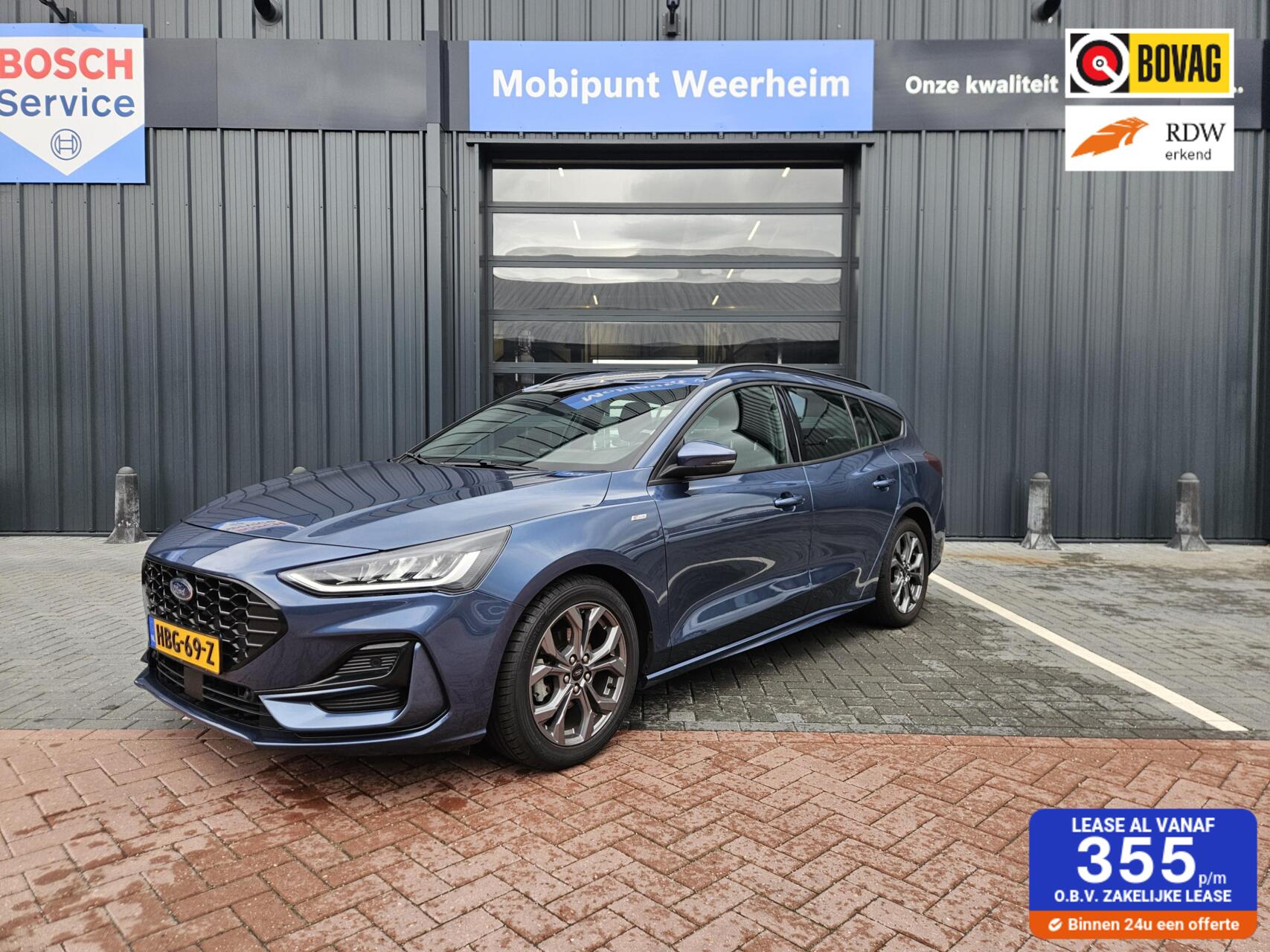 Ford Focus Wagon 1.0 EcoBoost Hybrid ST Line X NIEUWSTAAT! 2023 - voorkant