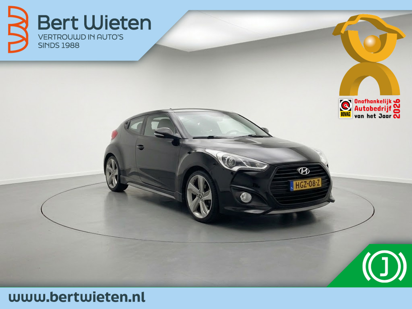 Hyundai Veloster 1.6 T-GDI | Turbo | Automaat | 204PK 2012 - voorkant
