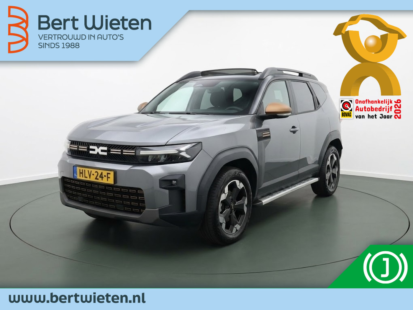 Dacia Bigster 1.2 Mild Hybrid 140 Extreme | Geen import | Trekhaak | Camera | Panoramdak 2025 - voorkant