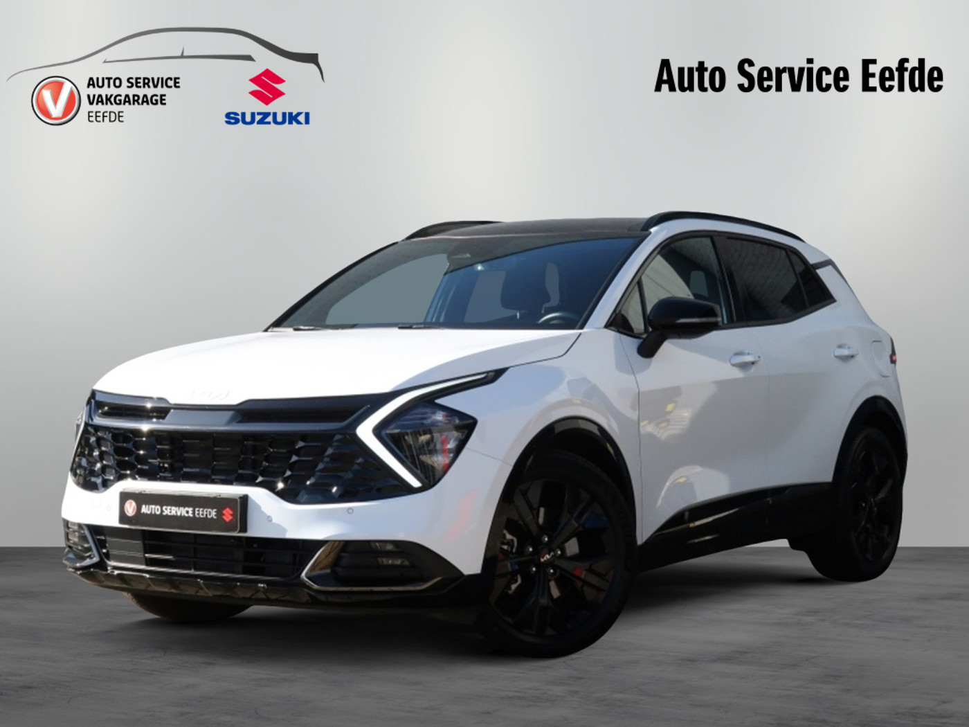 Kia Sportage 1.6 T-GDi Hybrid Dark Edition | Elek. Stoelen | Panoramadak | Navigatie 2025 - voorkant
