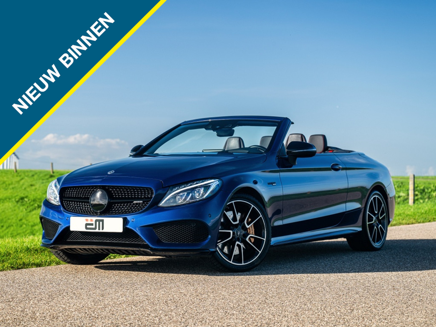 Mercedes-Benz C-klasse Cabrio AMG 43 4MATIC 2017 - voorkant
