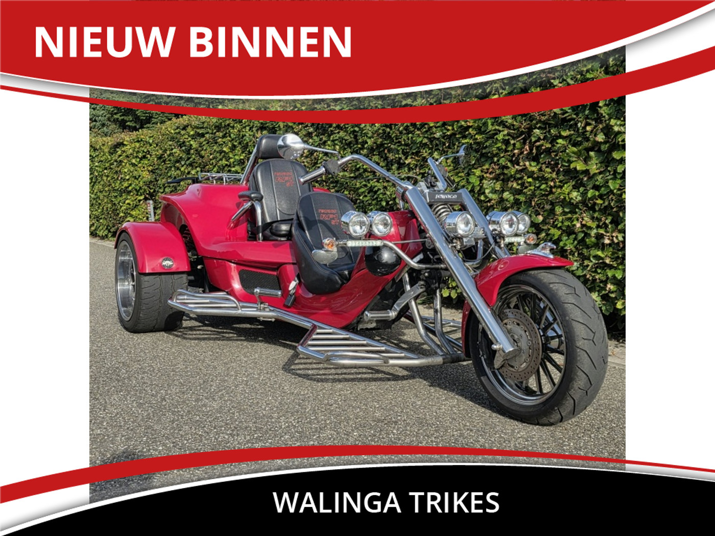 Rewaco Rf1 St2 ATM trike 2018 - voorkant