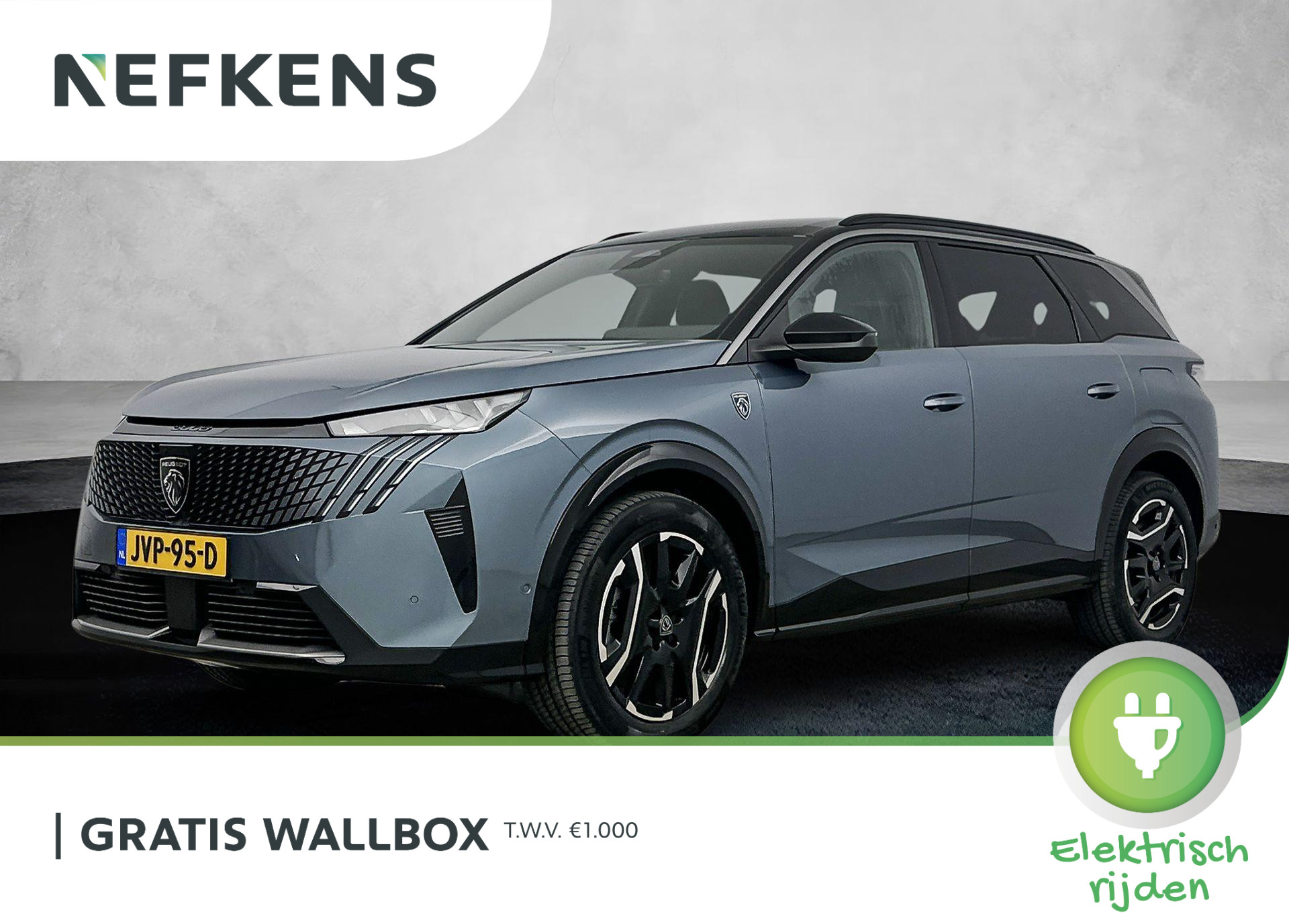 Peugeot E-5008 SUV 210 pk  73 kWh GT Avantage  7Pers. 2026 - voorkant