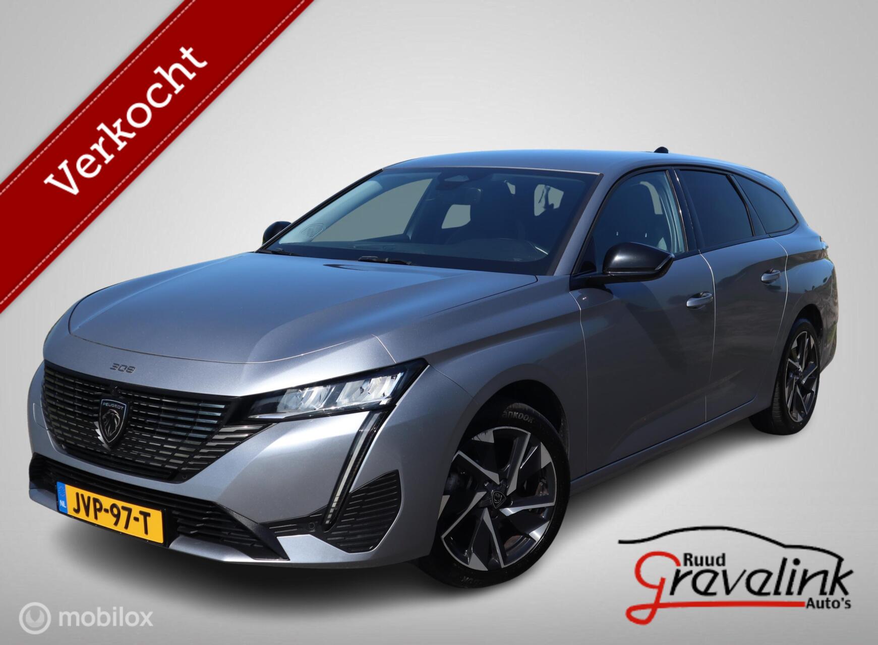 Peugeot 308 SW 1.2 PureTech Allure Pack Navigatie 1/2Leer Camera 2023 - voorkant