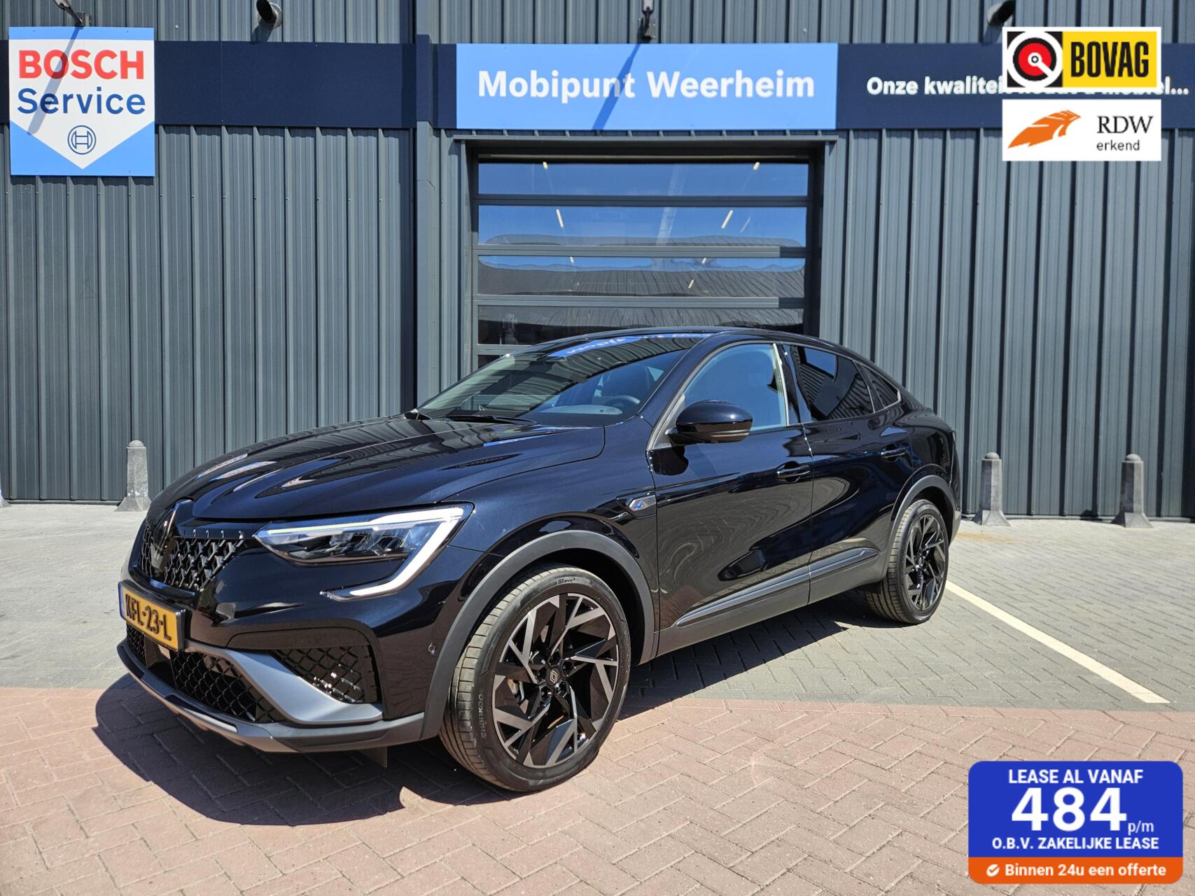 Renault Arkana 1.6 E-Tech full hybrid 145 esprit Alpine | Schhuifdak | Bose 2025 - voorkant