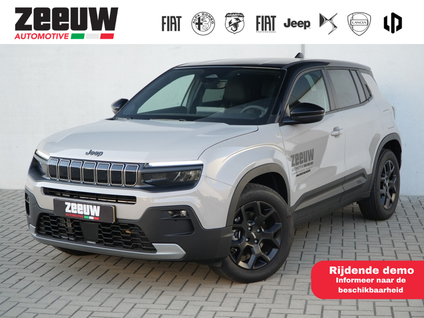 Jeep Avenger 1.2 e-Hybrid Black Edition | Winter | Navi | Carplay 2026 - voorkant
