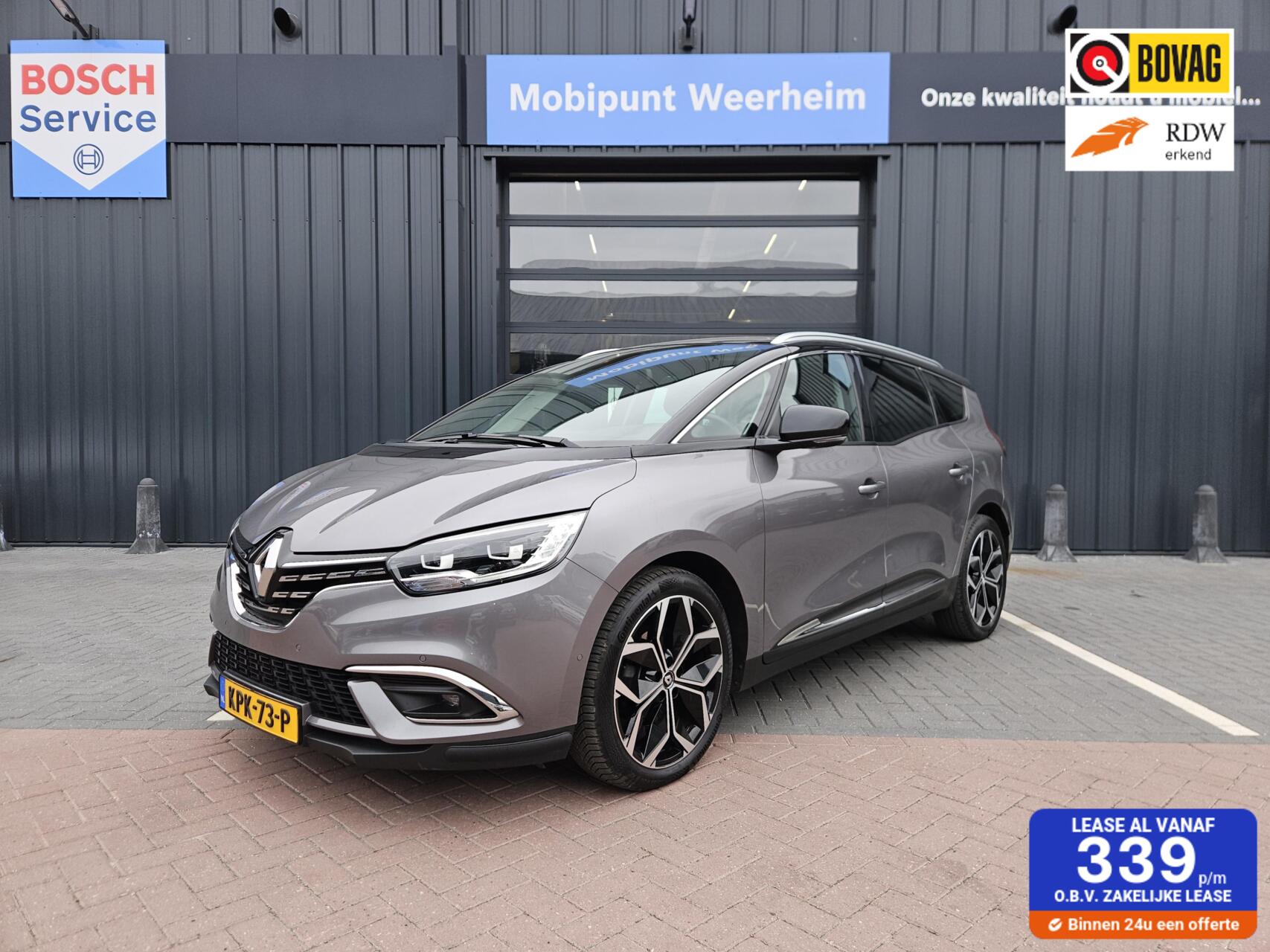 Renault Grand Scenic 1.3 TCe Initiale Paris 7p. Automaat nieuwstaat! 2021 - voorkant