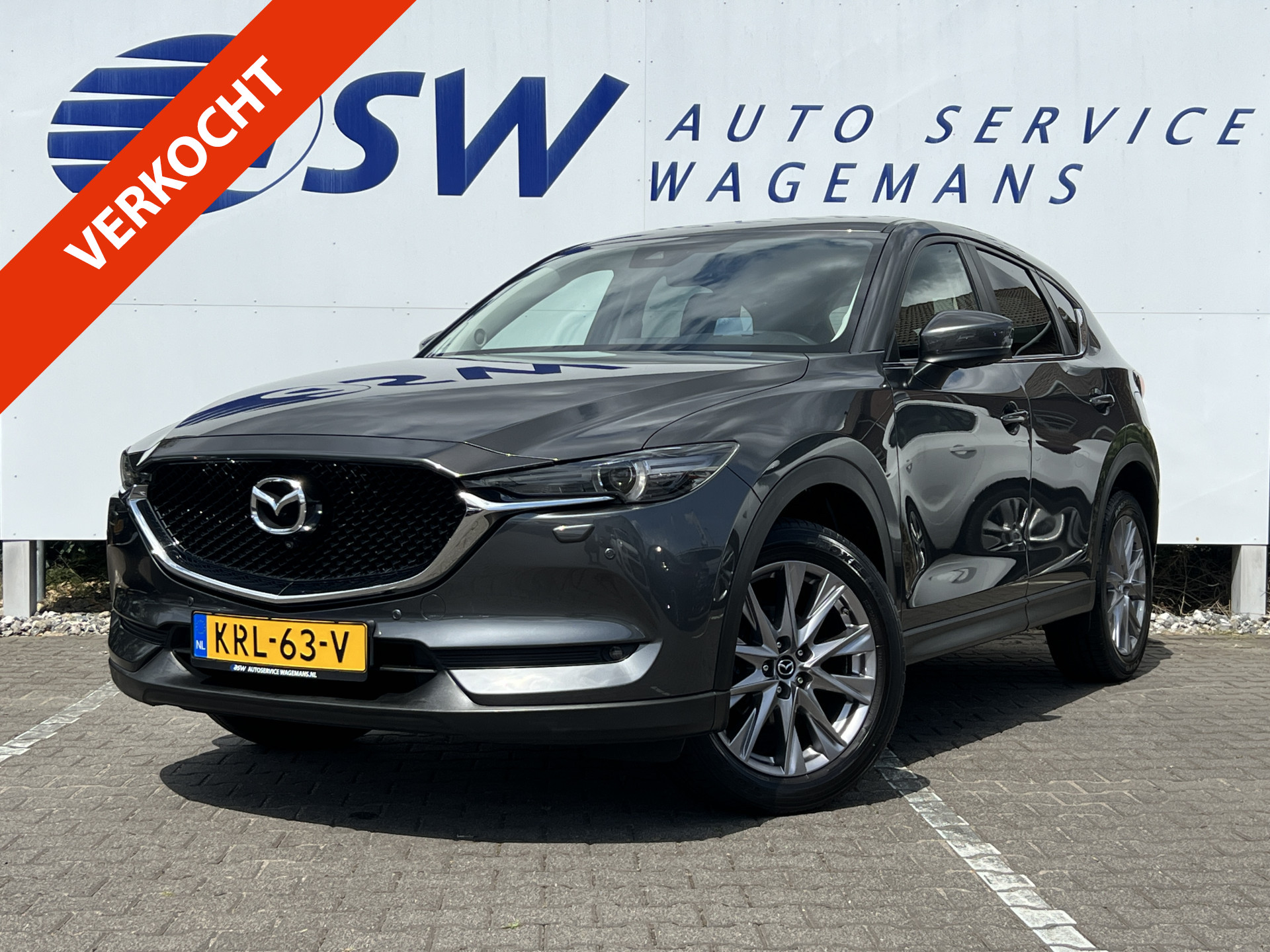 Mazda Cx-5 2.5 SkyActiv-G 194 Signature 2019 - voorkant