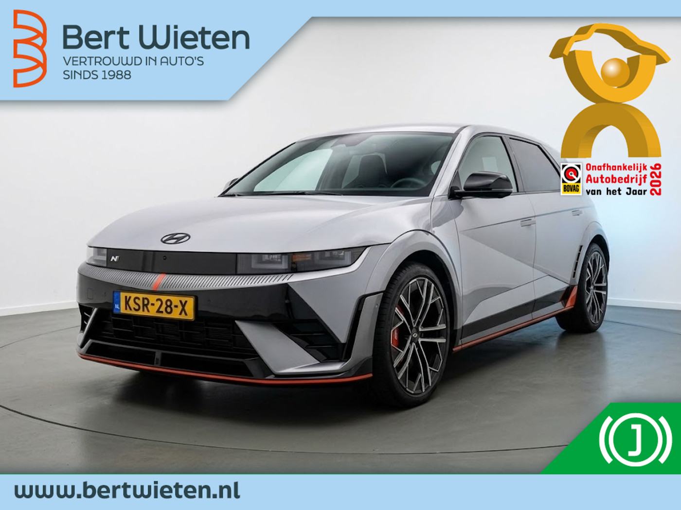 Hyundai Ioniq 5 N AWD 84 kWh | 650PK | Bose | Head Up | N Line | E Shift 2024 - voorkant