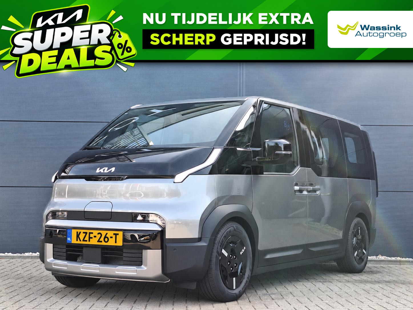 Kia Pv5 Passenger Plus 71.2 kWh 2026 - voorkant