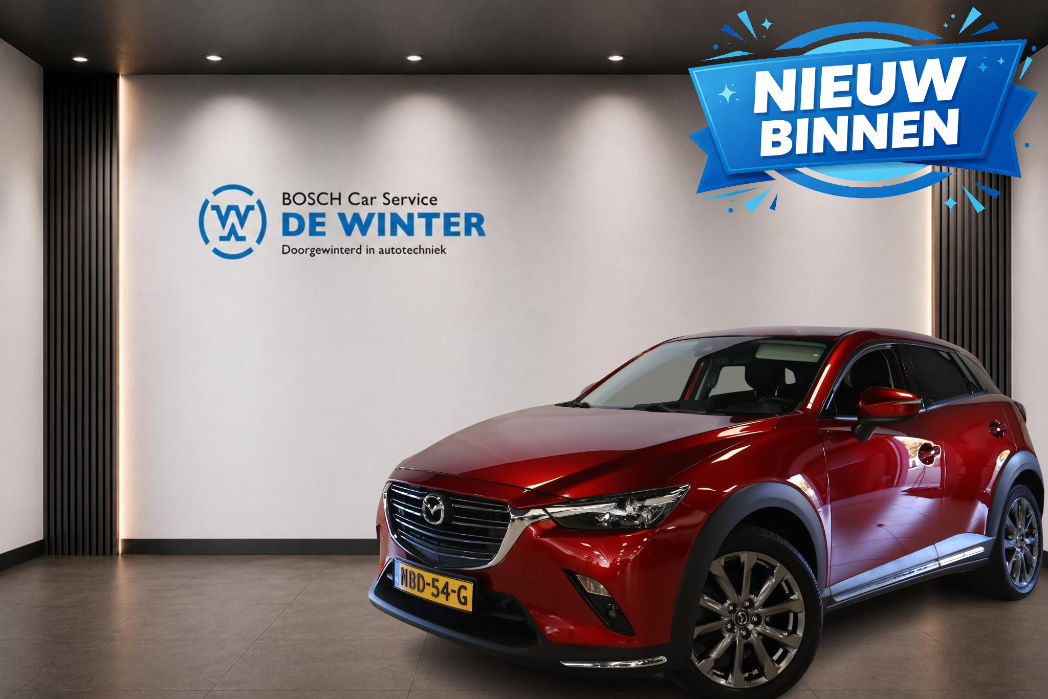 Mazda Cx-3 2.0 SkyActiv-G 121 Signature 2020 - voorkant