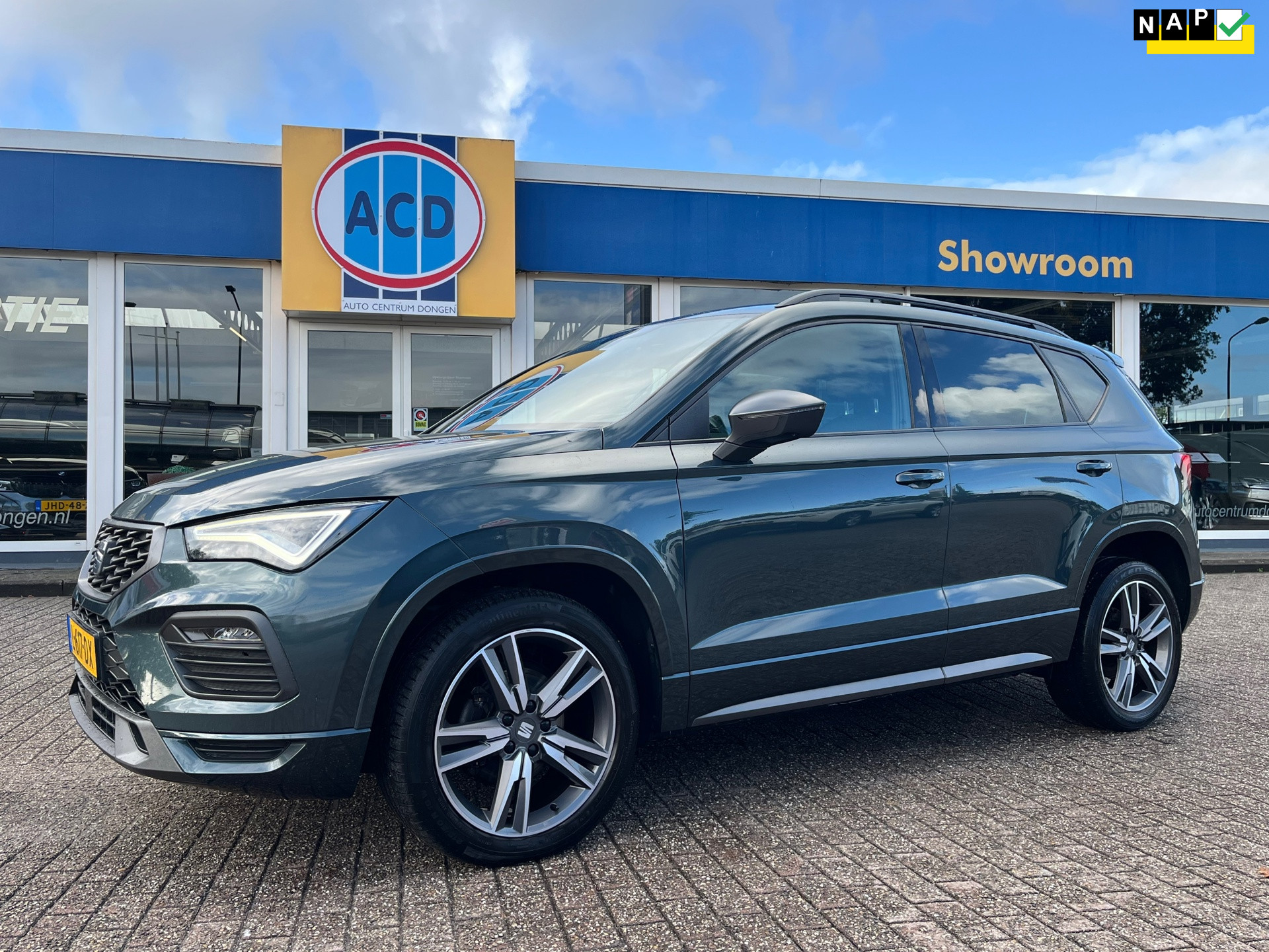 Seat Seat Ateca 1.0 TSI FR | Orig. NL | Carplay | Navigatie | Climate- en cruisecontrol | Camera | 2021 - voorkant