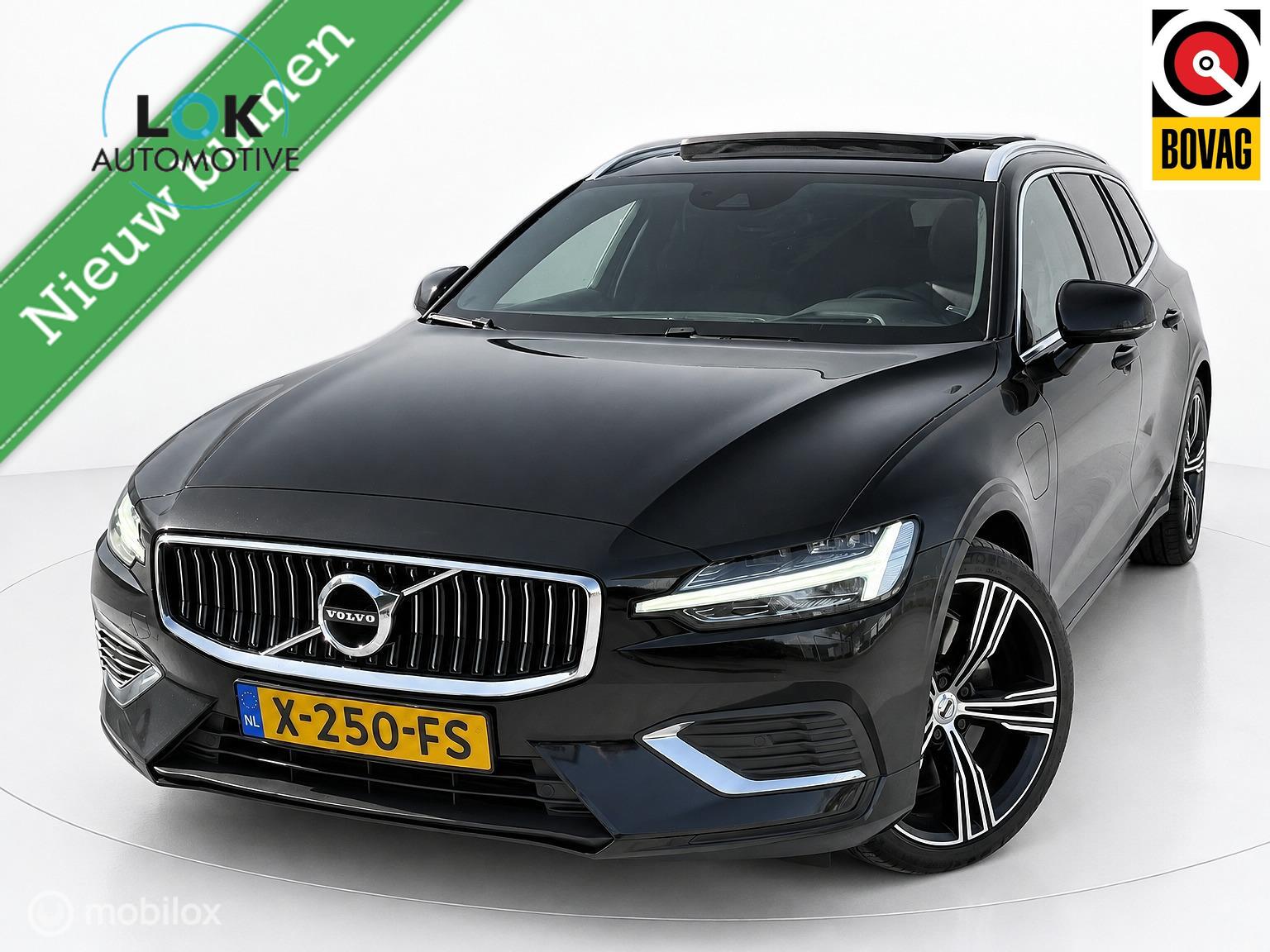 Volvo V60 T8 Twin Engine 2.0 T8 Twin Engine AWD R-Design PANO|LED|LEDER| 2020 - voorkant
