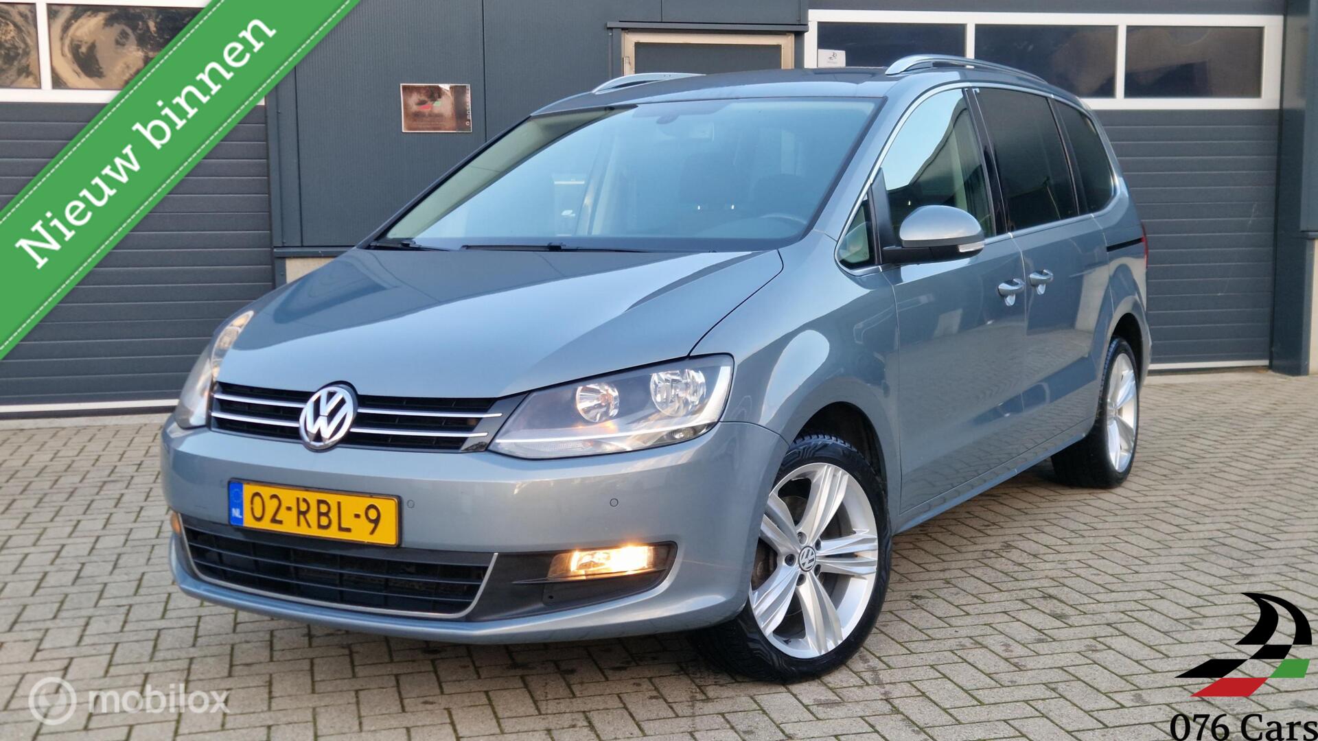 Volkswagen Sharan 1.4 TSI Highline 7p. DSG TREKHAAK NW KETTING 2011 - voorkant
