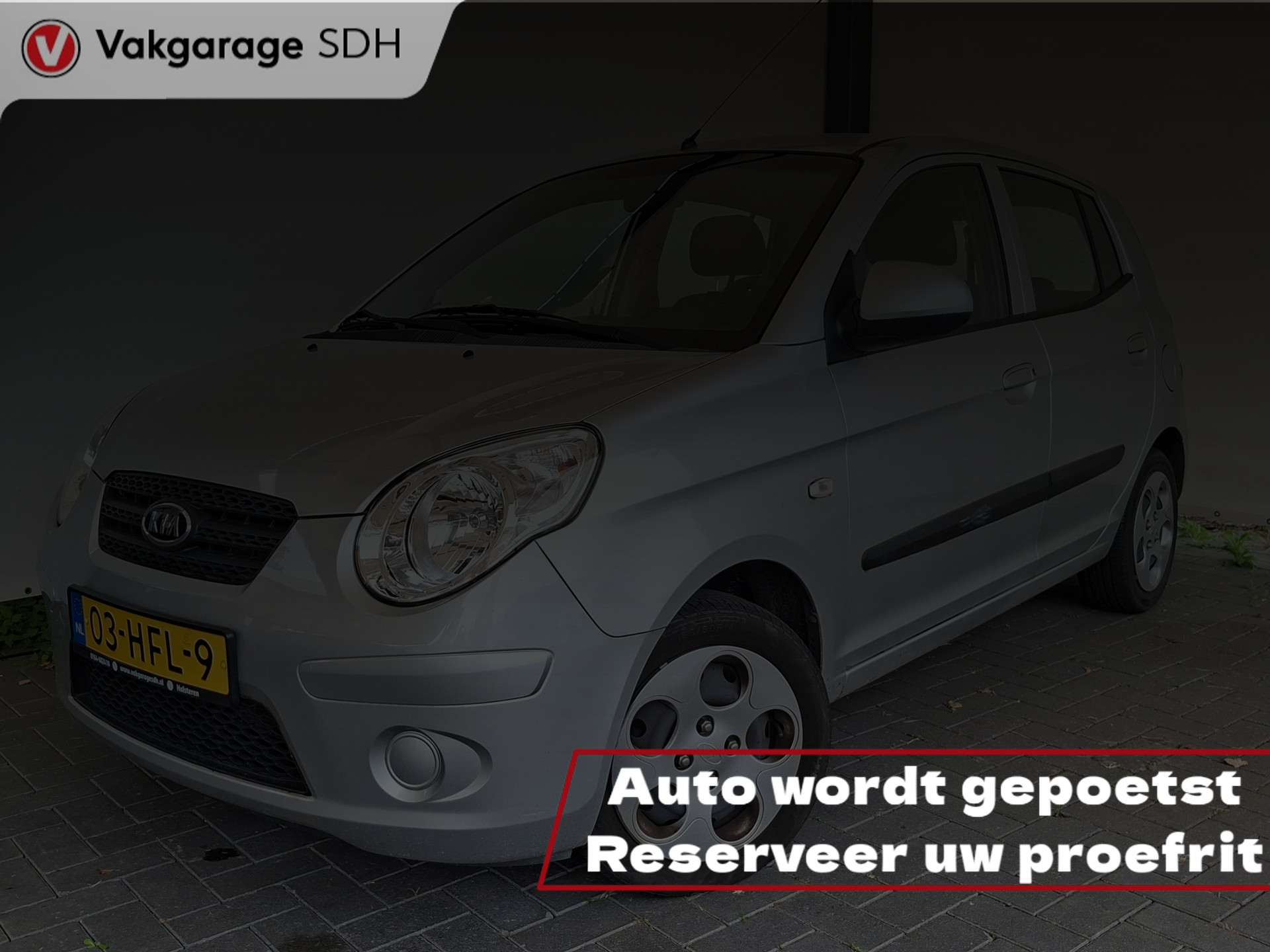 Kia Picanto 1.0 X-tra|Airco|1ste Eigenaar|Elek. Ramen|Centrale vergrendeling 2008 - voorkant