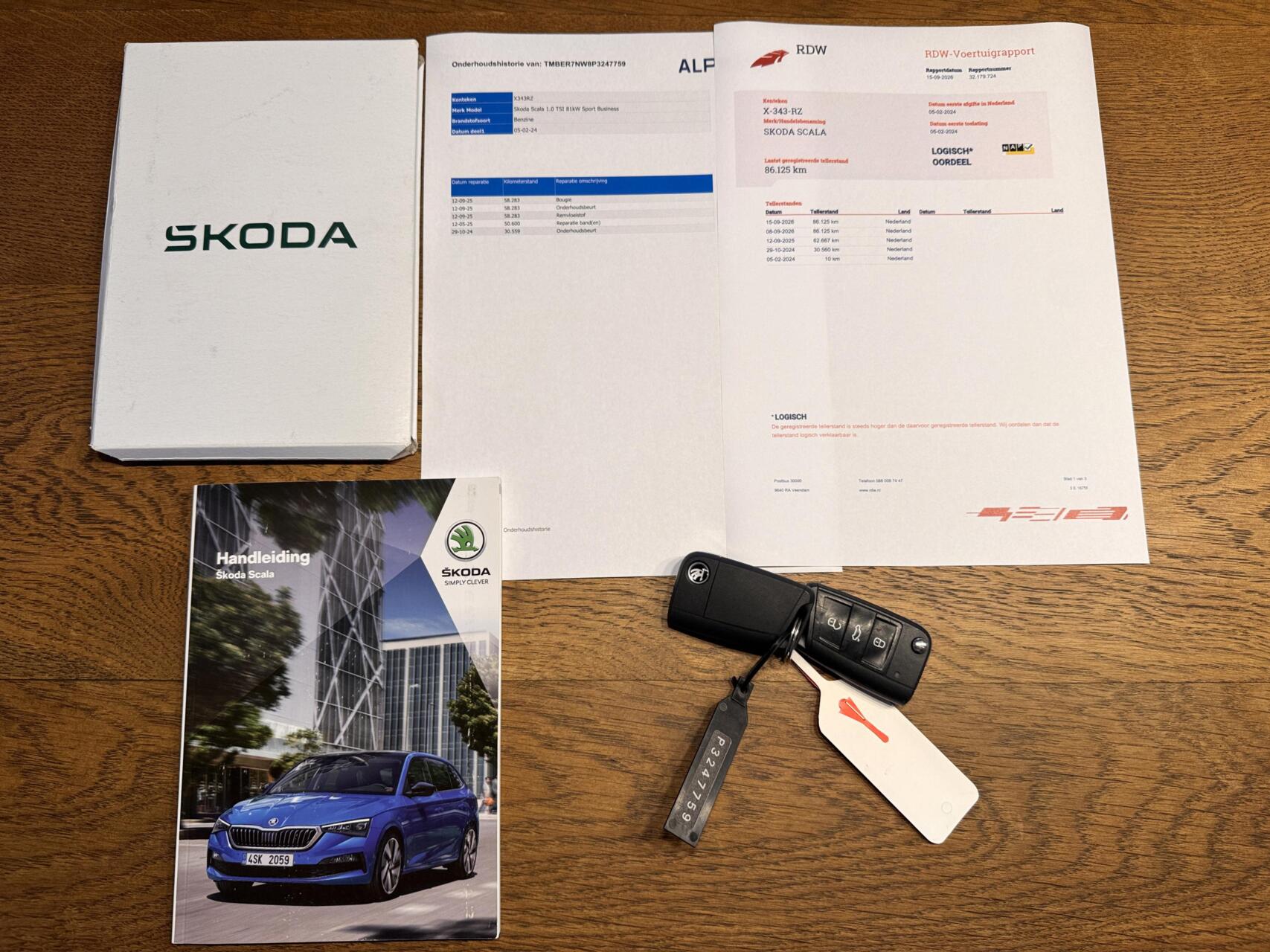 Foto van Skoda Scala
