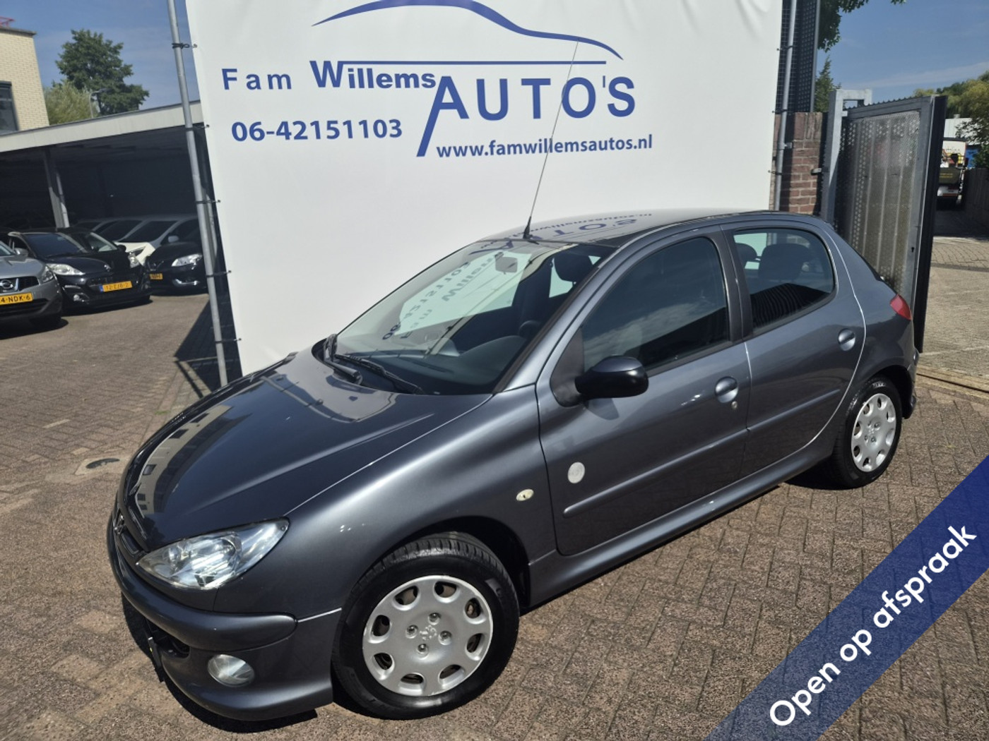 Peugeot 206 1.4 Génération 5 drs NAP NL Airco 2008 - voorkant