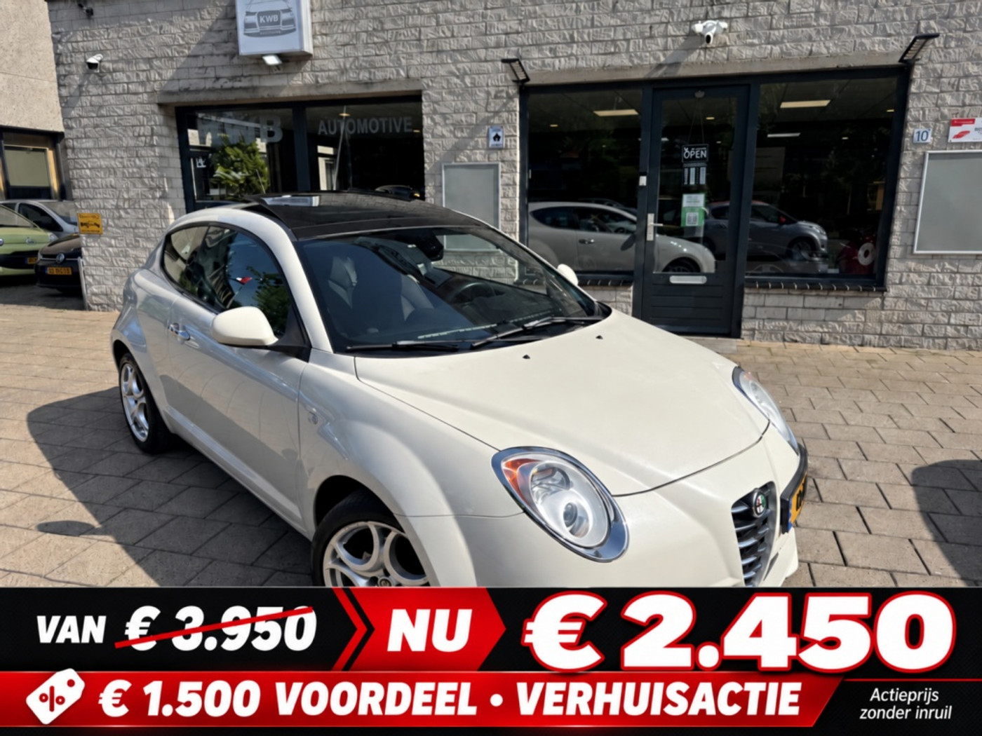 Alfa Romeo Alfa Mito 1.3 JTDm ECO Panoramadak NAP 2012 - voorkant
