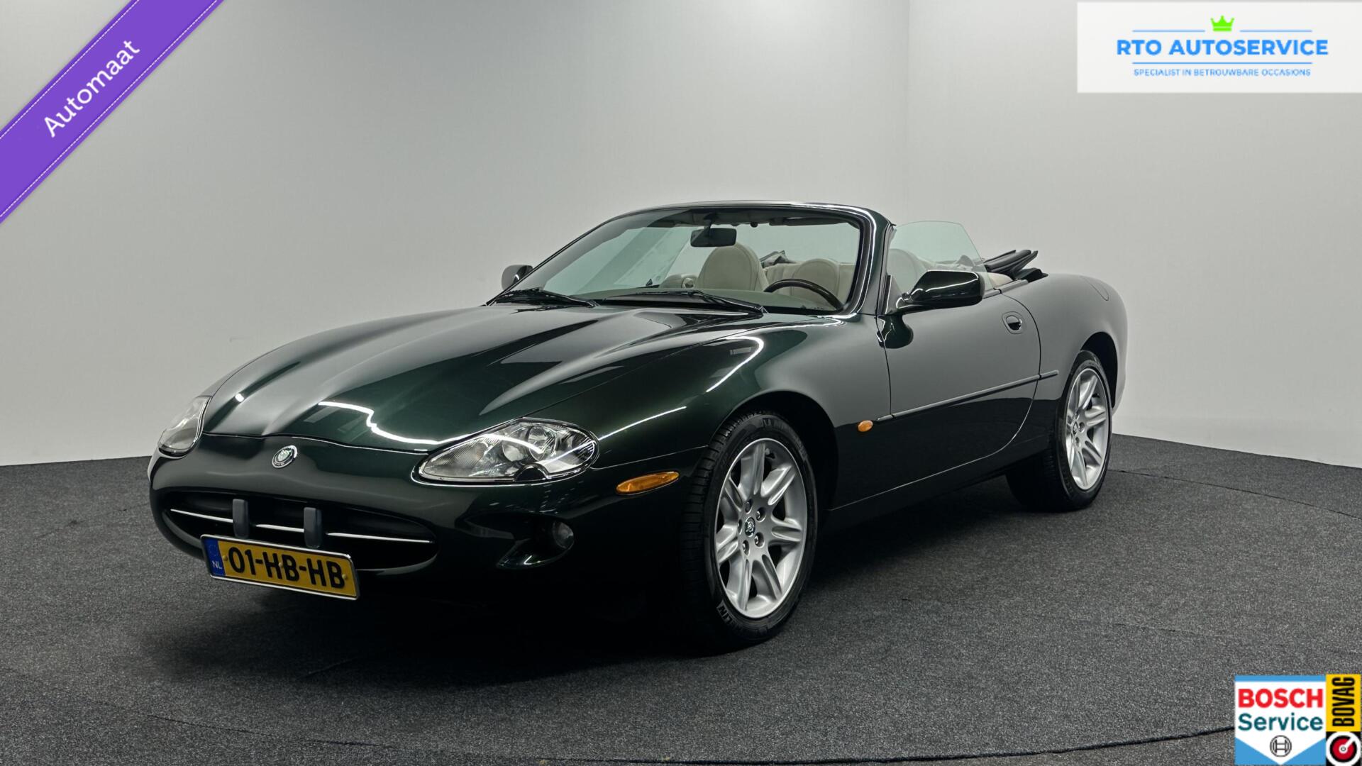 Jaguar Jaguar Xk8 Convertible 4.0 V8 Convertible LEER ECC CRUISE STOELVERWARMING. 1997 - voorkant